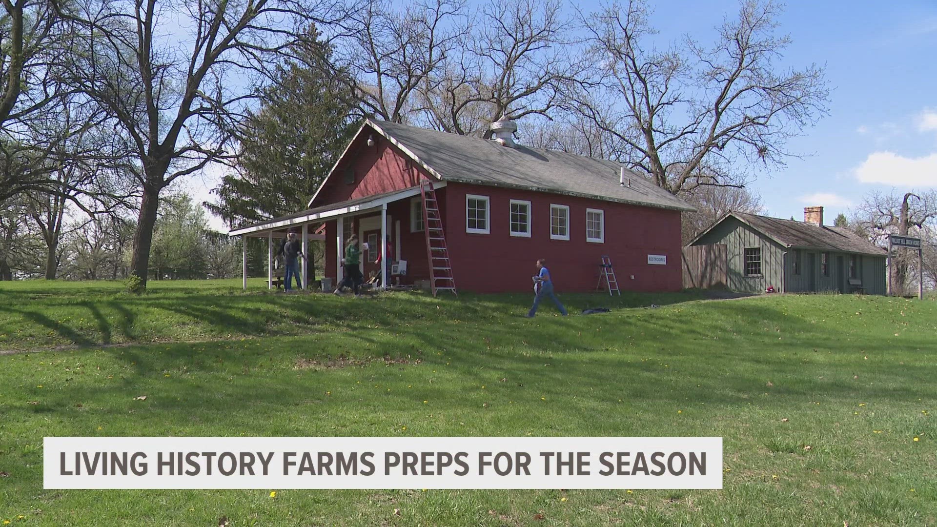 From historical interpreters to wild turkeys, everyone at Living History Farms is preparing for the start of the 2024 season.