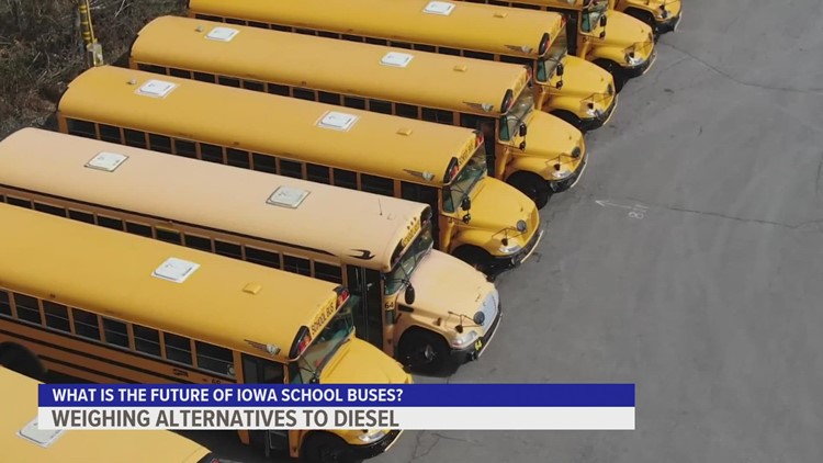 Ditching diesel: The future of Iowa school buses
