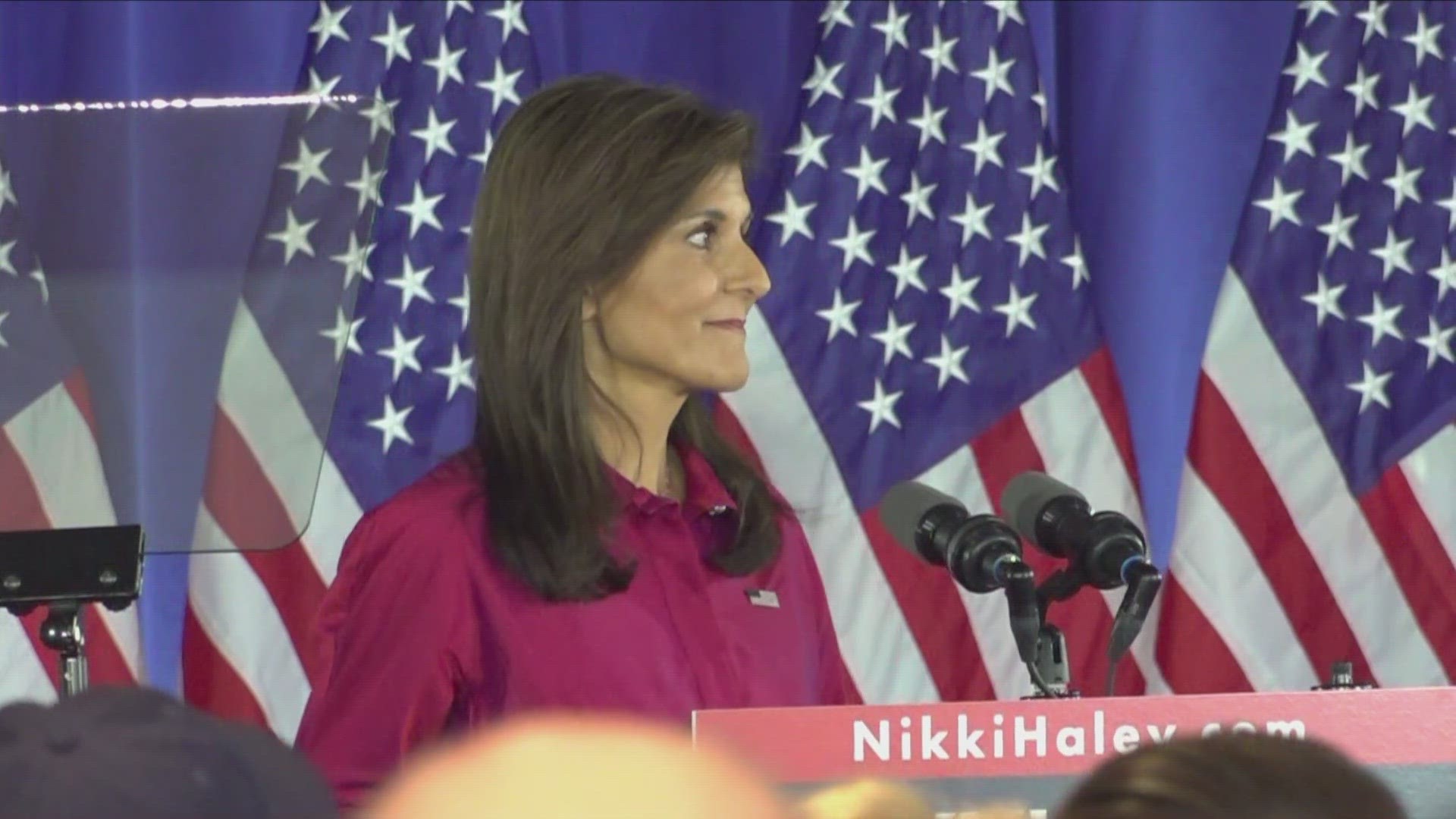 "The kindness of Iowans will never be lost on me," Haley said. "You're faithful, patriotic and hardworking Americans."