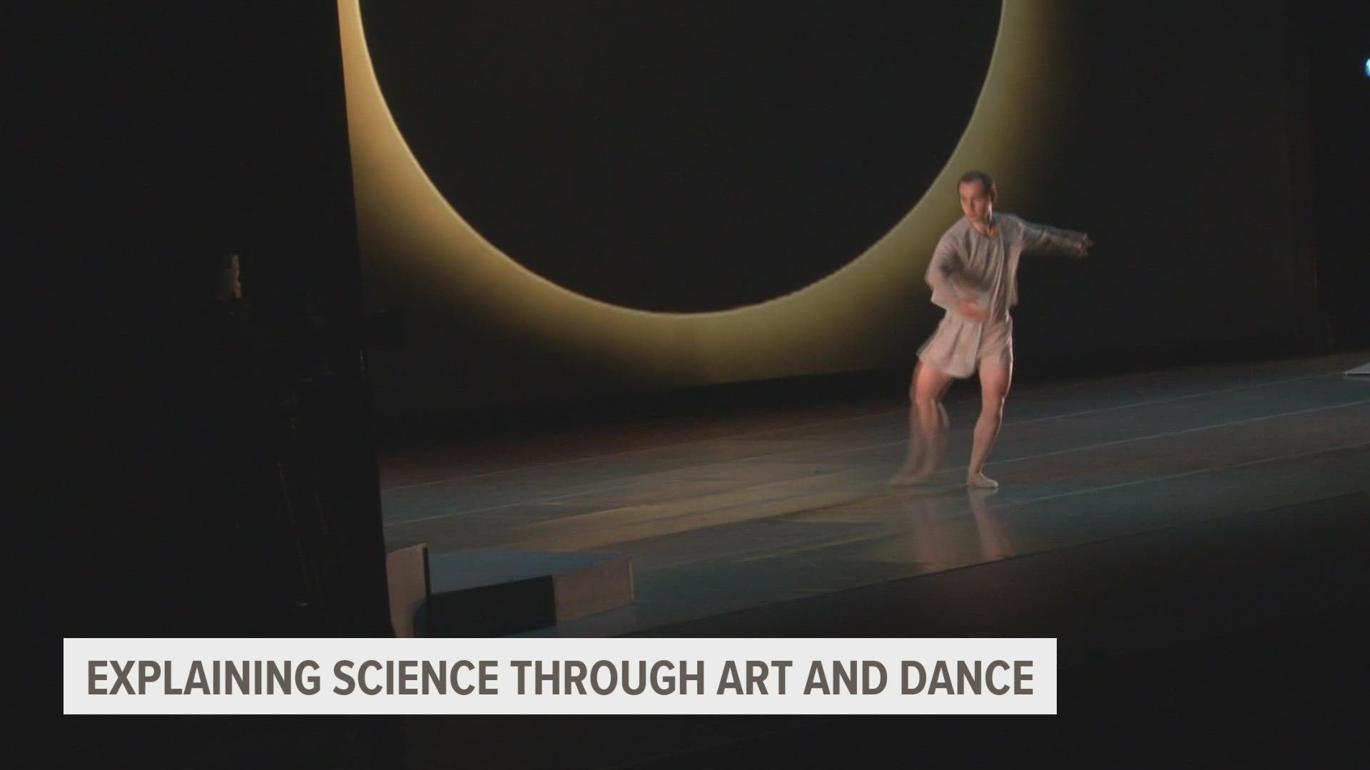 Ballet Des Moines' new show explores the concept of space and uses dance to help explain the process.