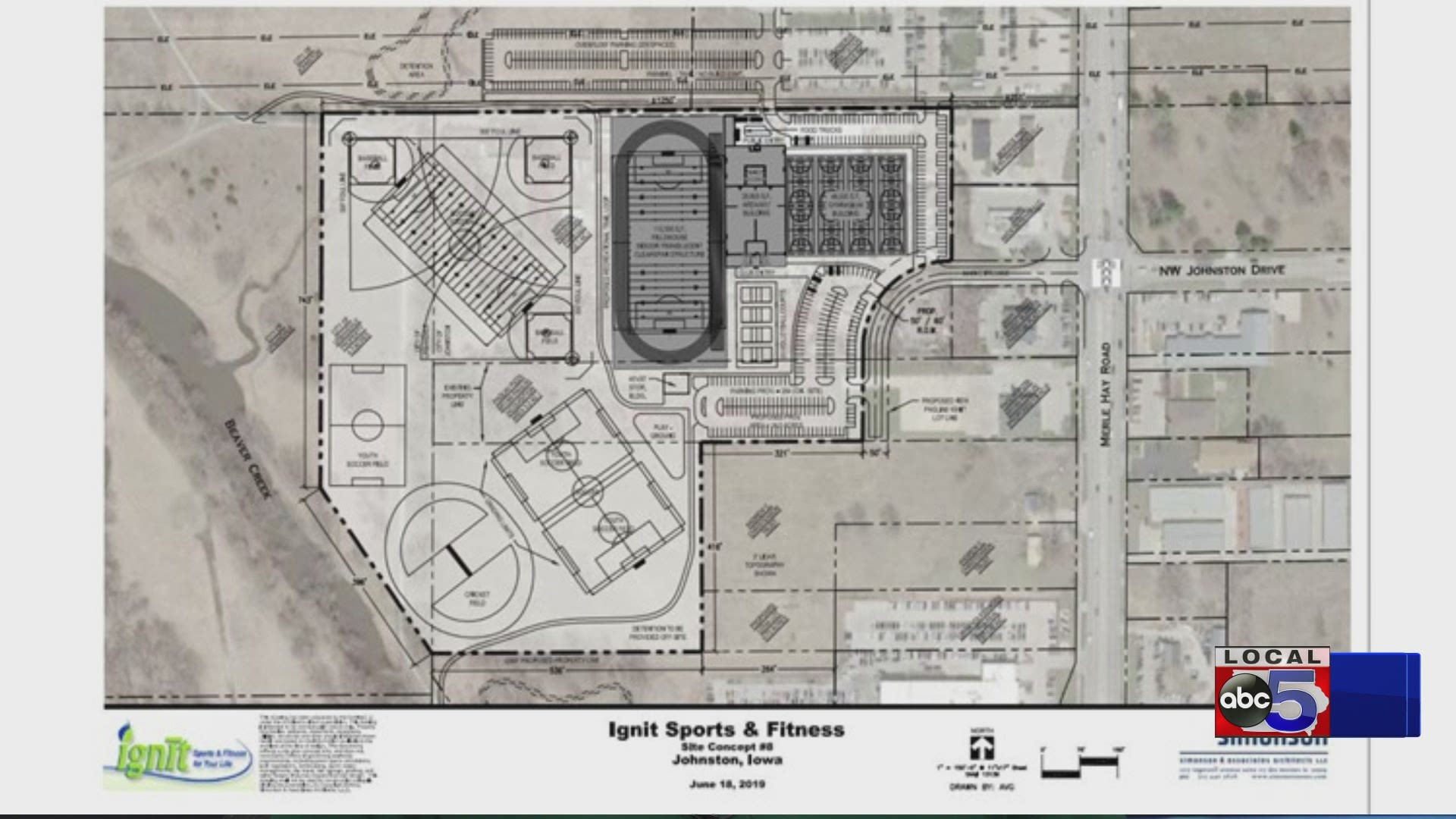 Johnston will soon be home of largest track and indoor soccer field in Iowa.
