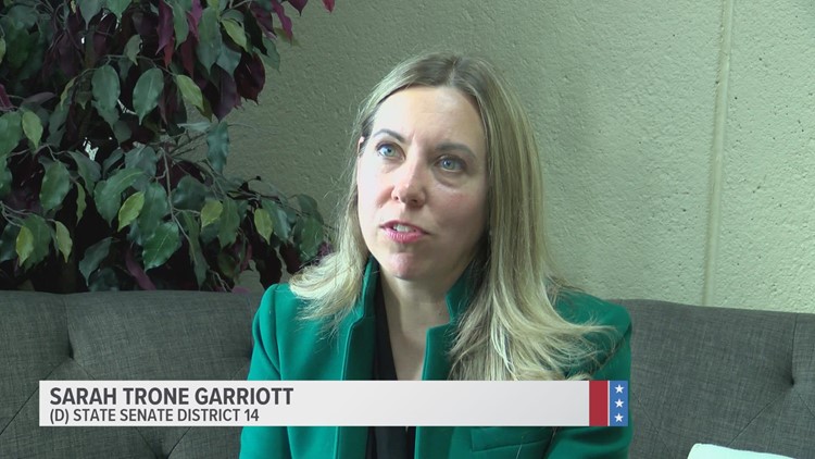 Sarah Trone Garriott discusses her win in Senate District 14