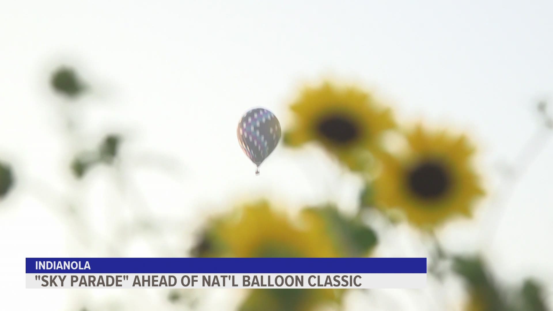 Hot air balloon pilots took to the skies one week before the National Balloon Classic.