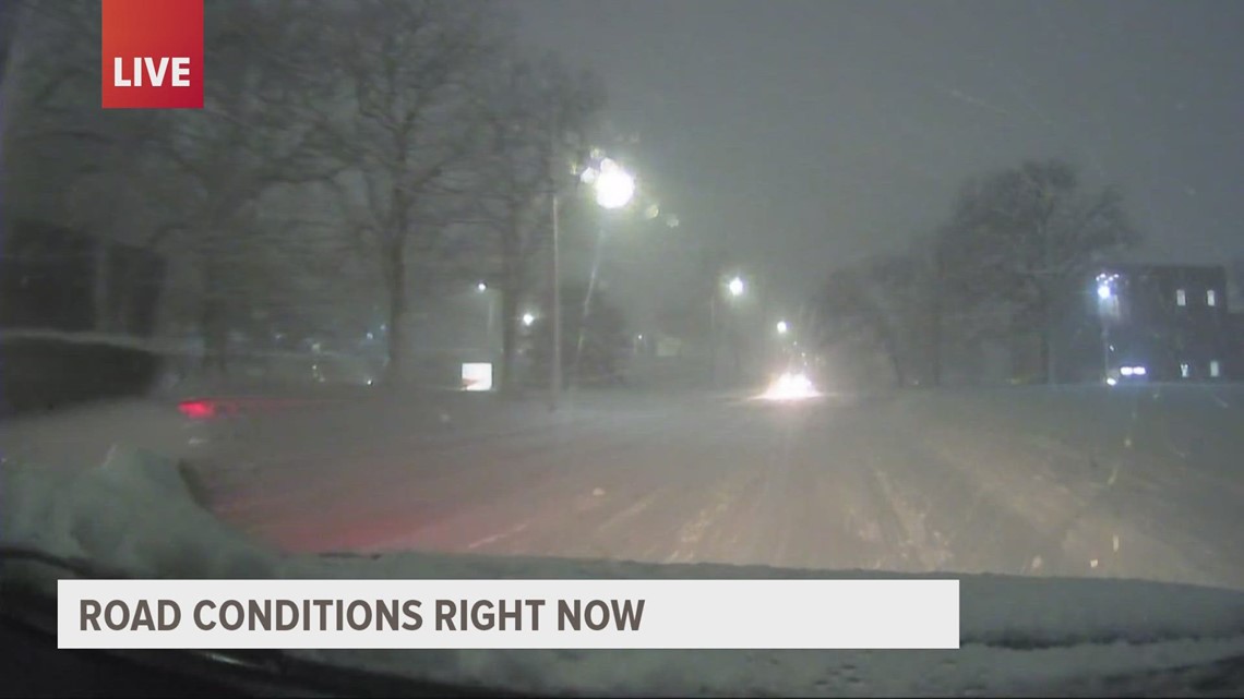 Iowa road conditions: Live updates on winter weather | weareiowa.com