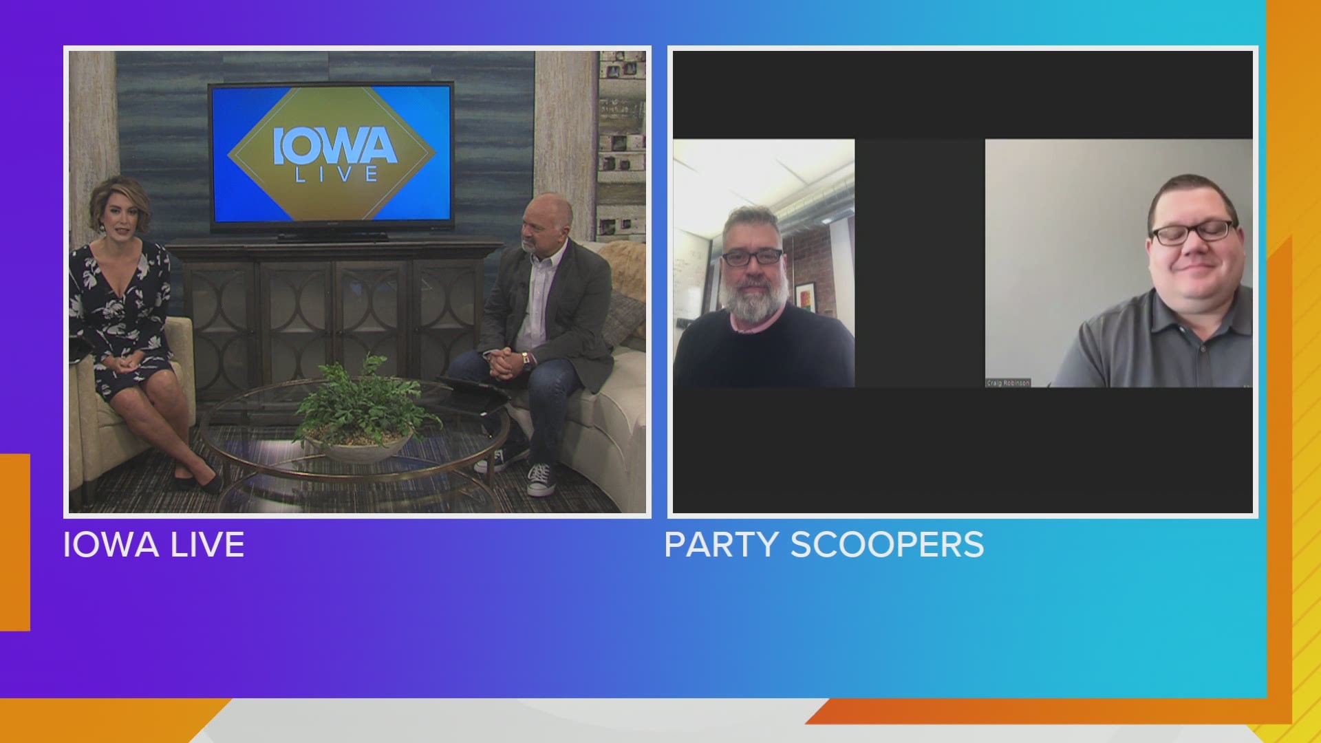 Craig Robinson and Jeff Link talk politics this morning on 'Iowa Live'