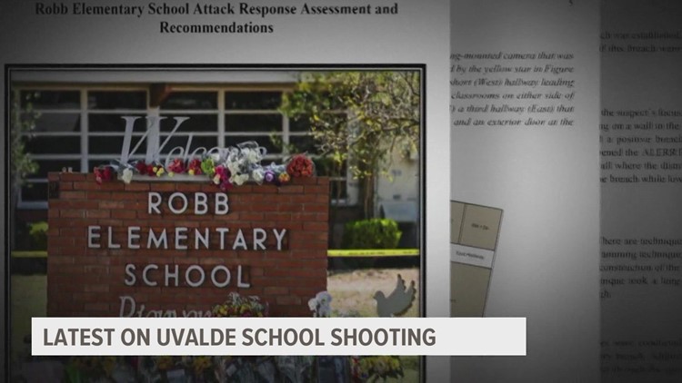 First interior image released in Uvalde school shooting shows officers with more firepower than previously believed