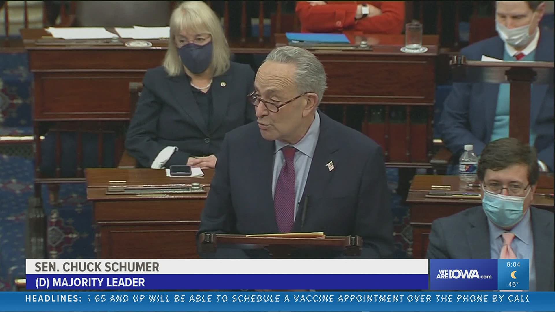 President Biden and the Democrats prevailed as a divided Senate approved the $1.9 trillion COVID-19 relief bill, sending it back to the House for final passage.