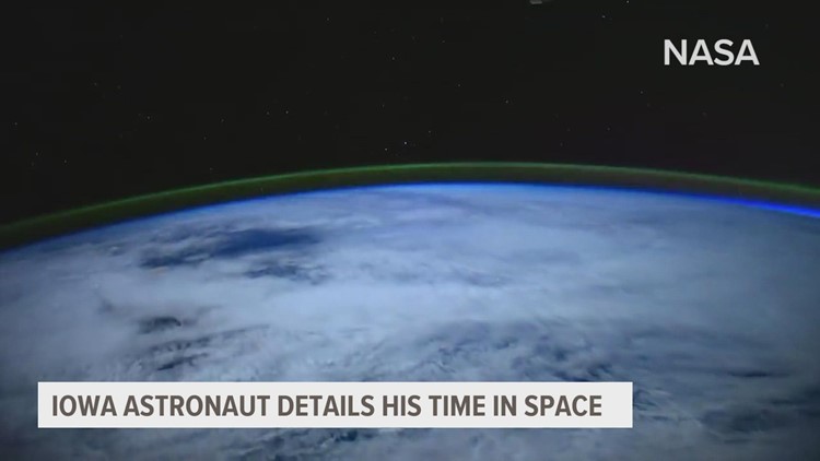 Iowa astronaut details his time in space