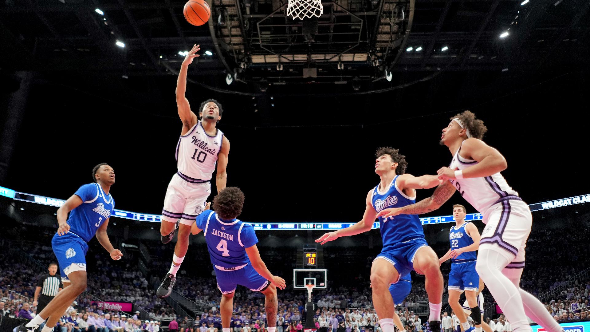 Drake’s Daniel Abreu made two free throws to tie the game with 23 seconds left in regulation.