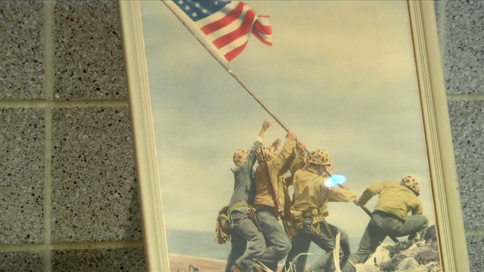 The flag-raising on Mount Suribachi is one of the most iconic photos in American history. One Iowan was a part of that.