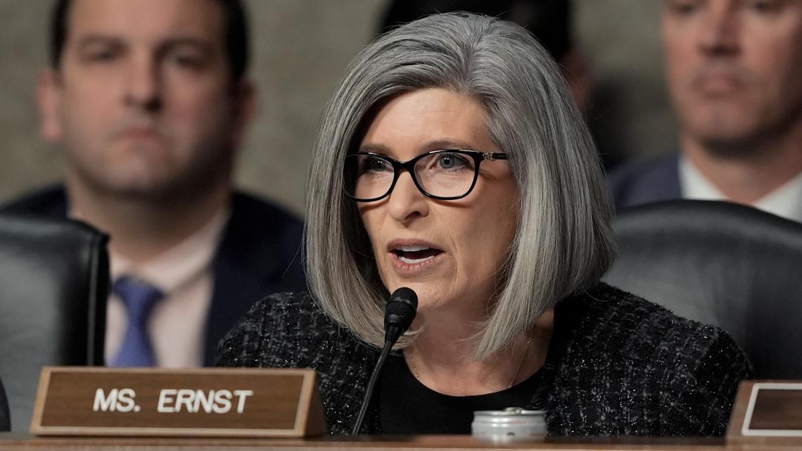 Here's what Sen. Joni Ernst said at Hegseth's confirmation hearing Tuesday