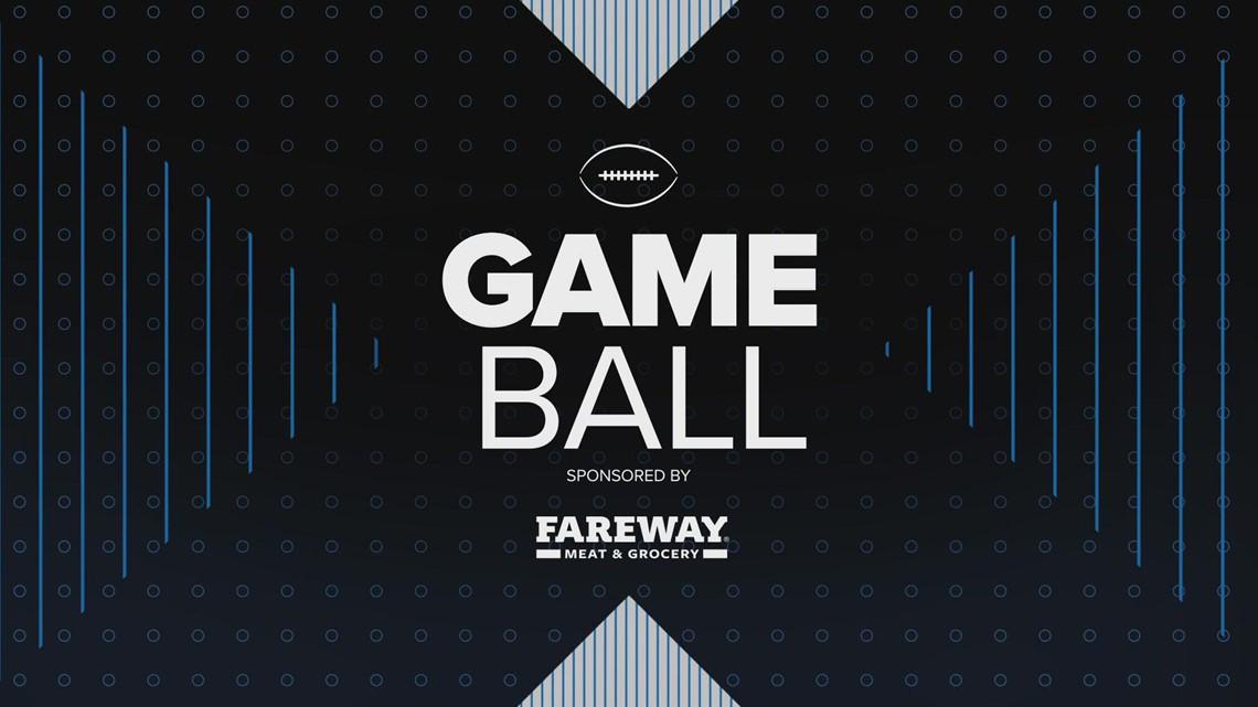 Fareway Game Ball: Earlham's Darrell Matchem
