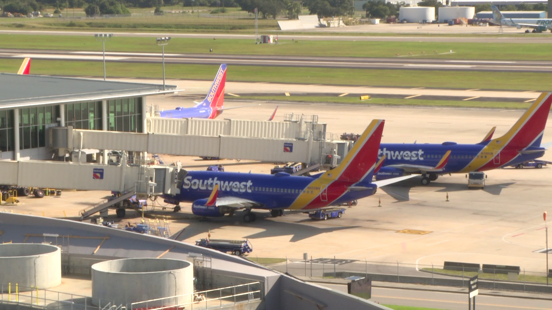 The union representing Southwest Airlines pilots denied claims that employees were conducting a sickout or slowdown to protest the COVID vaccine mandate.