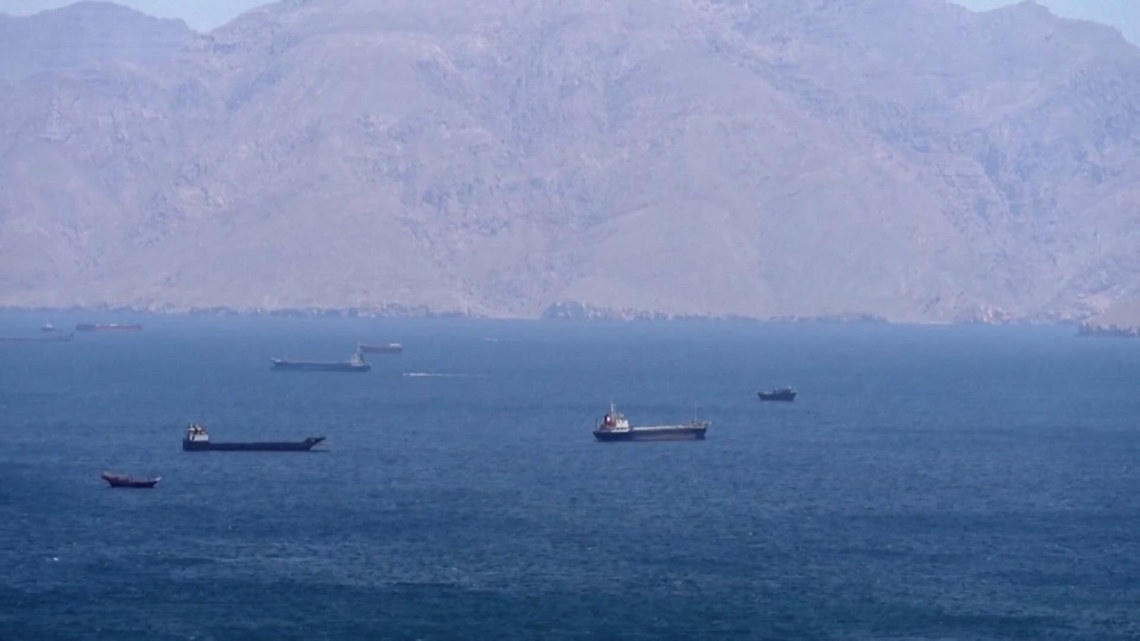 US seizes Iranian-flagged ship near Strait of Hormuz and Tehran vows to ...