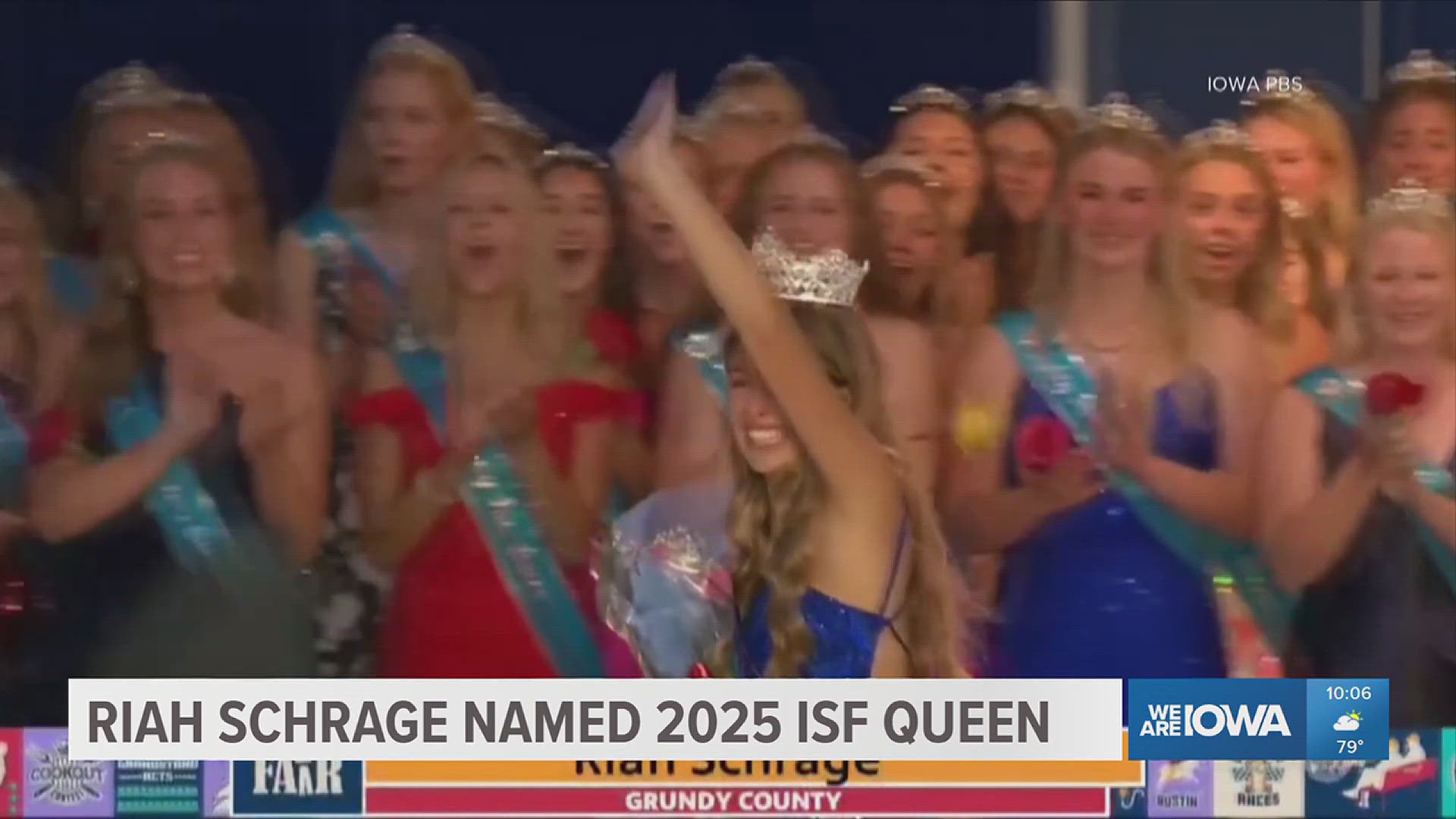 Grundy County Queen Riah Schrage took home the crown. 
