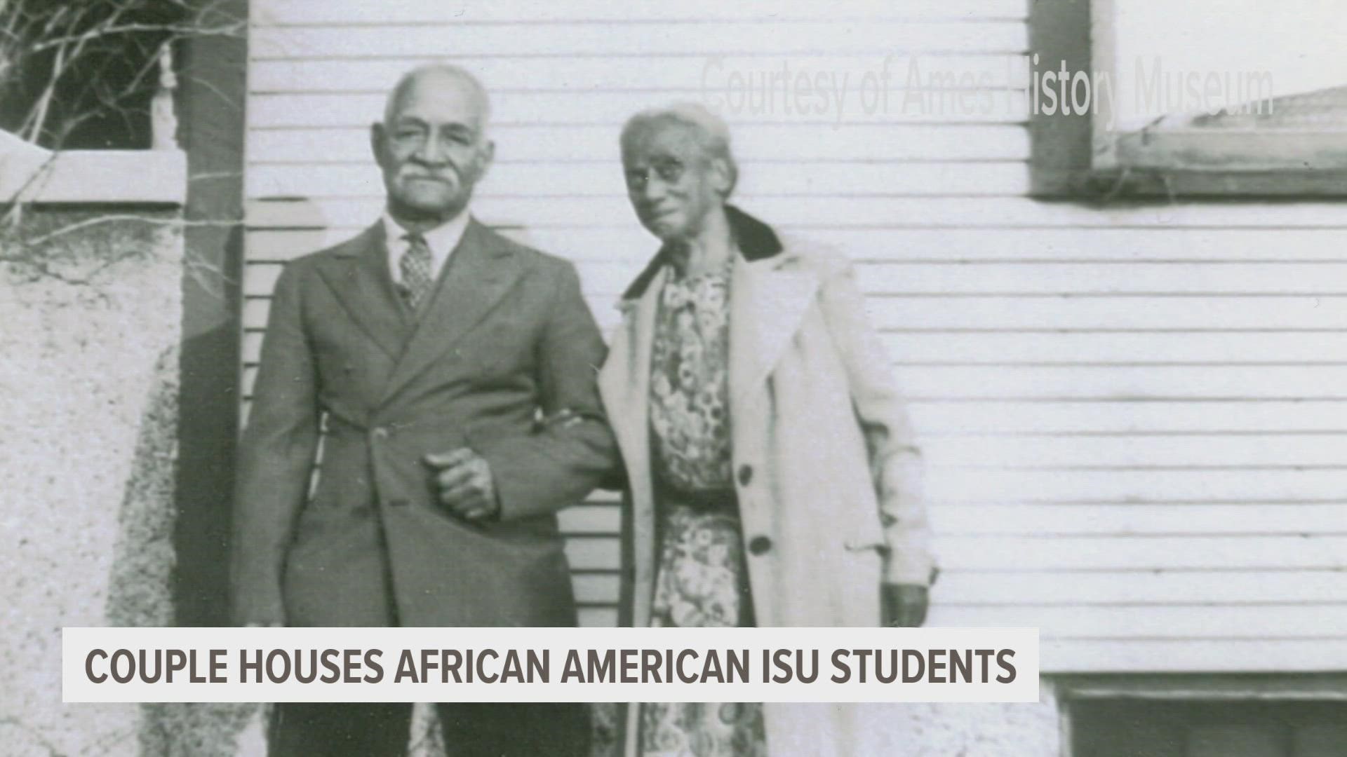 Archie and Nancy Martin opened up their home to Black male ISU students, giving them a place to live, during a time when they weren't allowed to live on campus.
