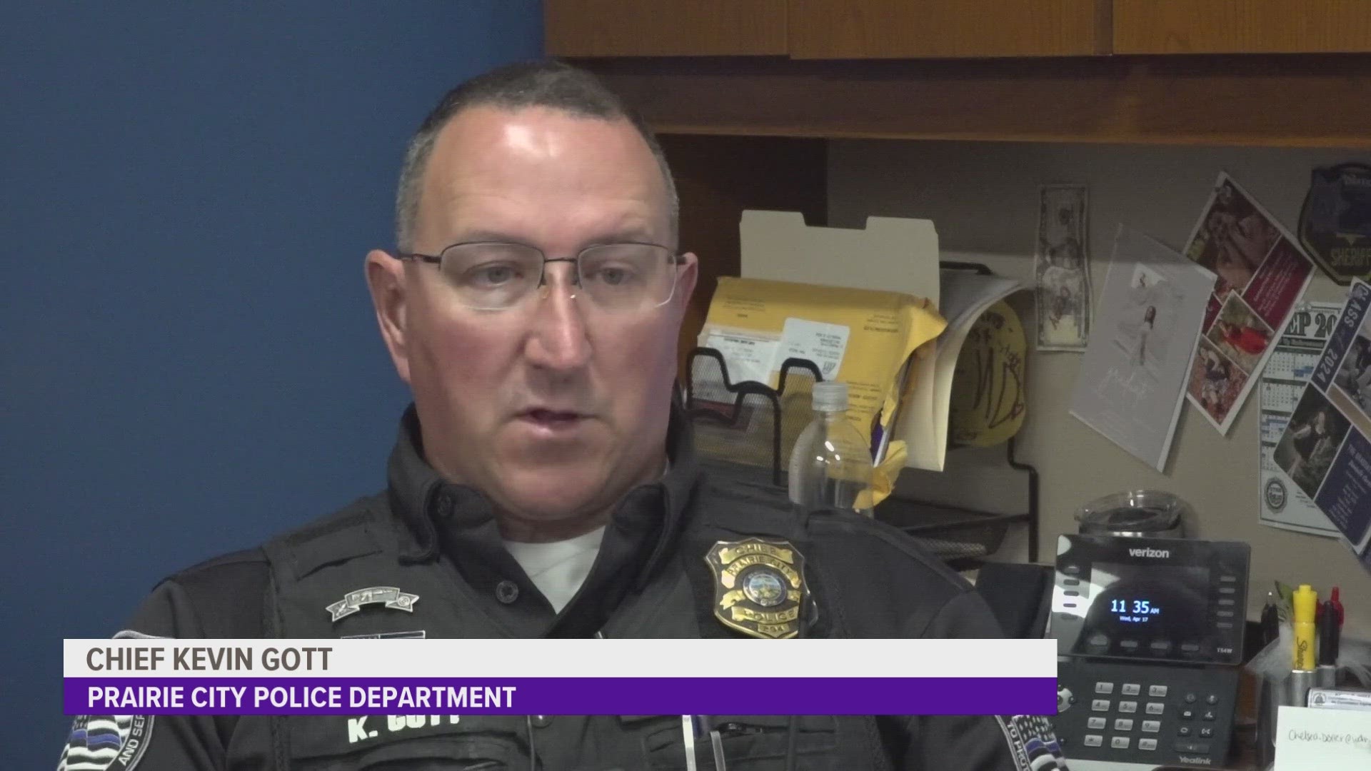 There will be some changes Prairie City has to make, but police chief Kevin Gott told Local 5 that would have a "minimal" effect on the city.