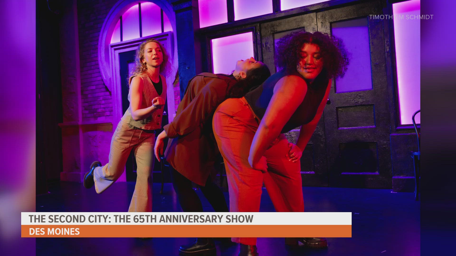 The Second City is celebrating 65 years of entertainment. Anna Bortnick and Karl Bradley join Local 5 at Midday to preview the group's upcoming Des Moines shows.