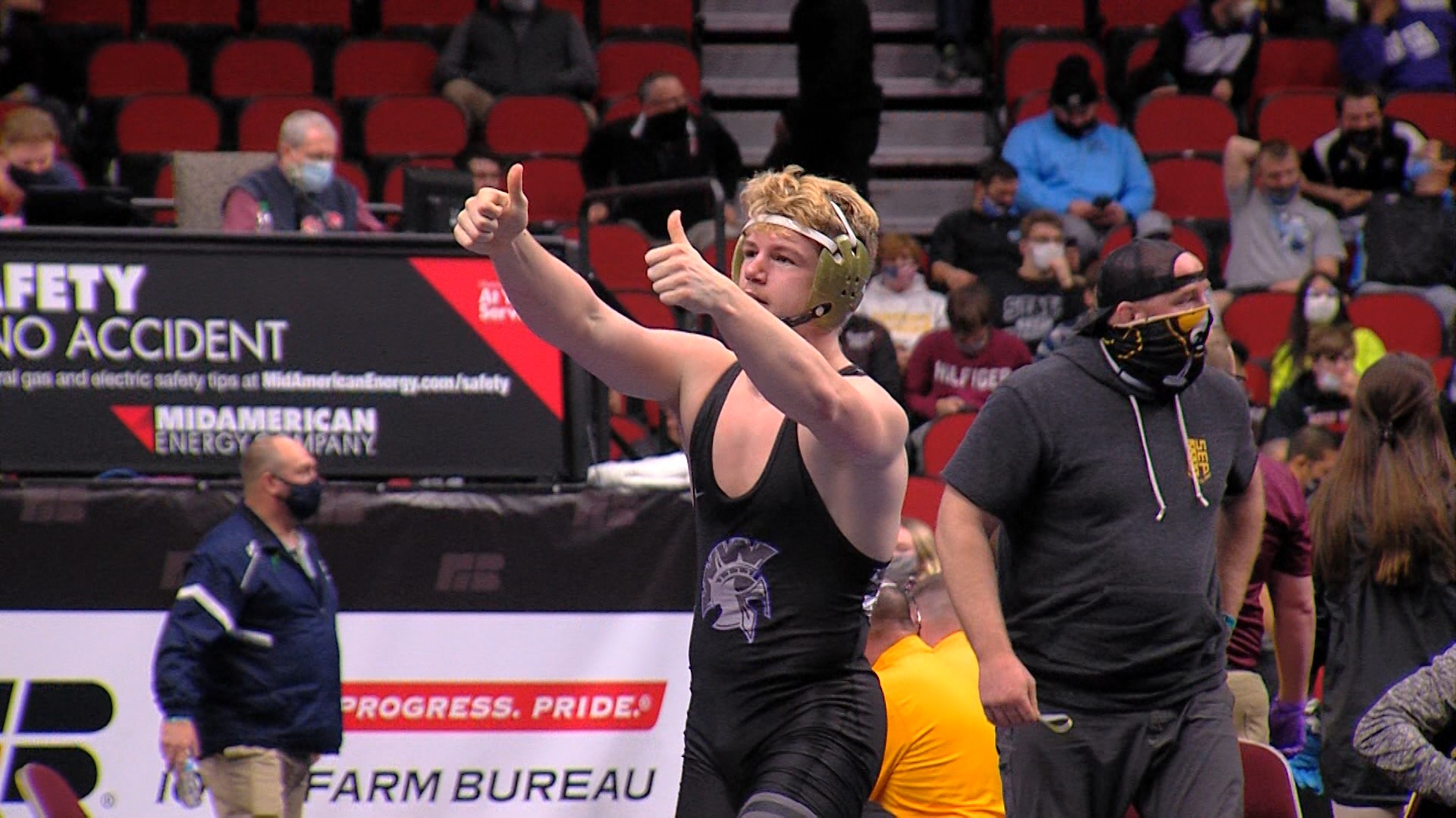 State Semifinals have sent 23 central Iowa wrestlers on to Saturday night's Finals across three classes. Local 5 recaps plenty of winners from Friday night.
