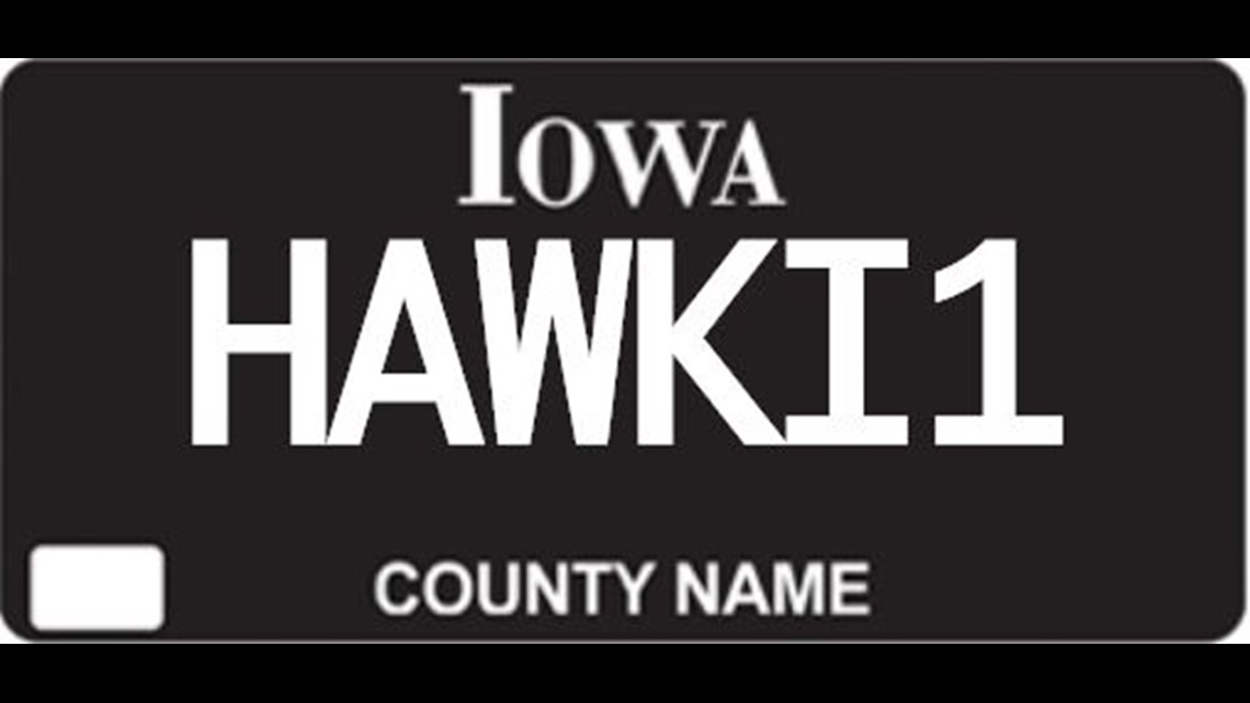 Back in black Iowa DOT offers convenient way to get numbered blackout