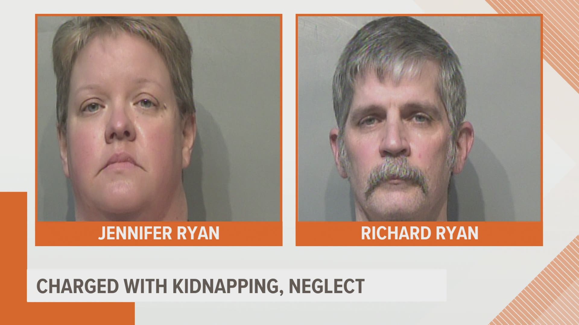 A couple is charged with kidnapping and neglect of their teenage son.