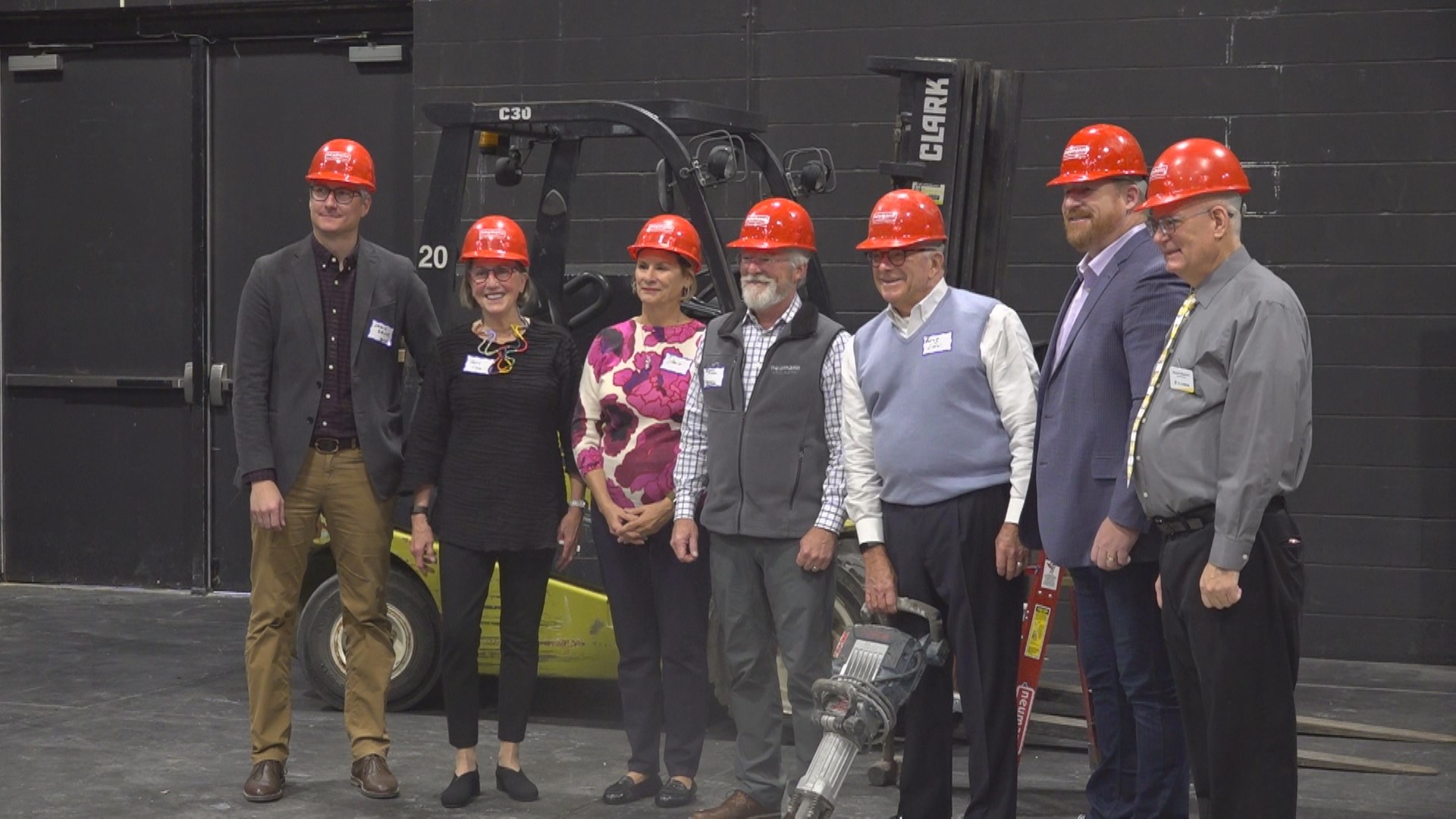 On Monday, the Des Moines Community Playhouse officially kicked off its renovation project of the Kate Goldman Children's Theatre.