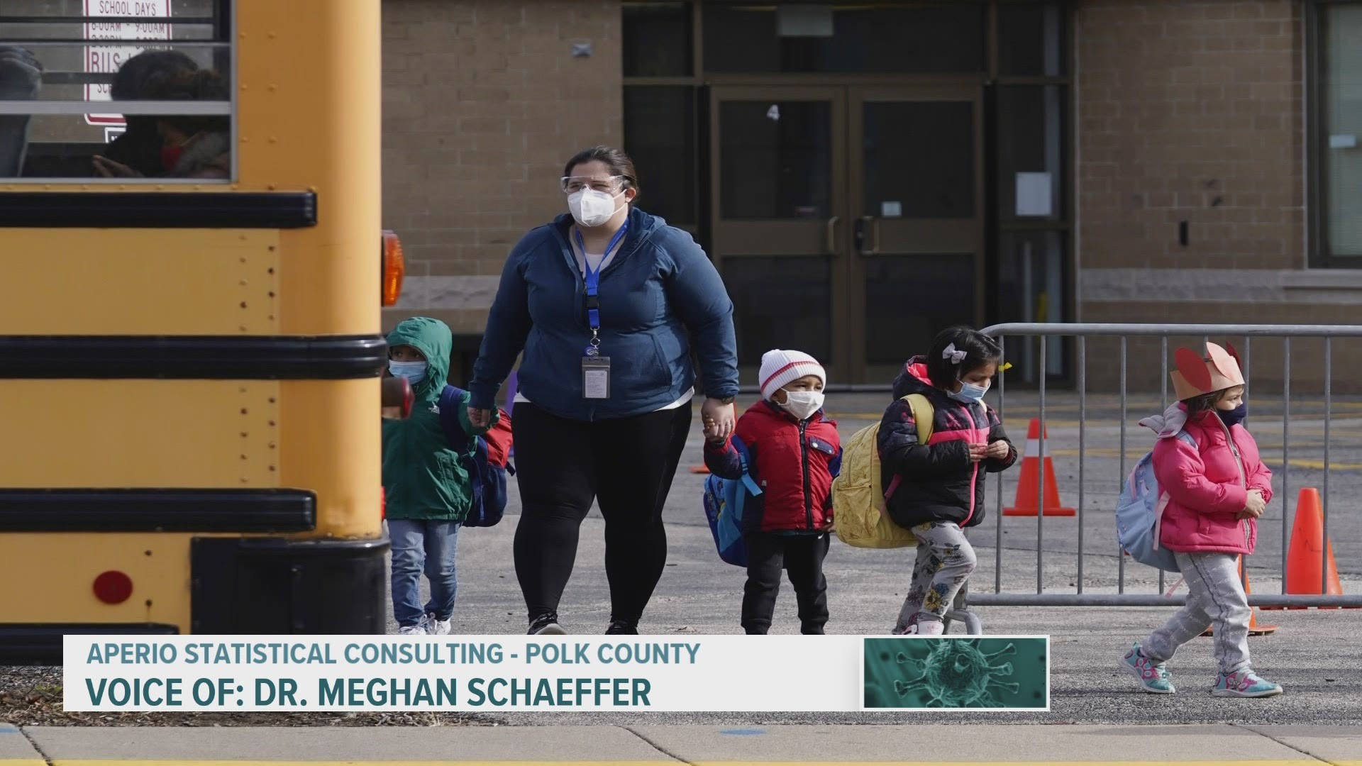 Public health officials said cases among school staff and students are similar to levels the county saw during the November surge, but quarantine levels are steady.