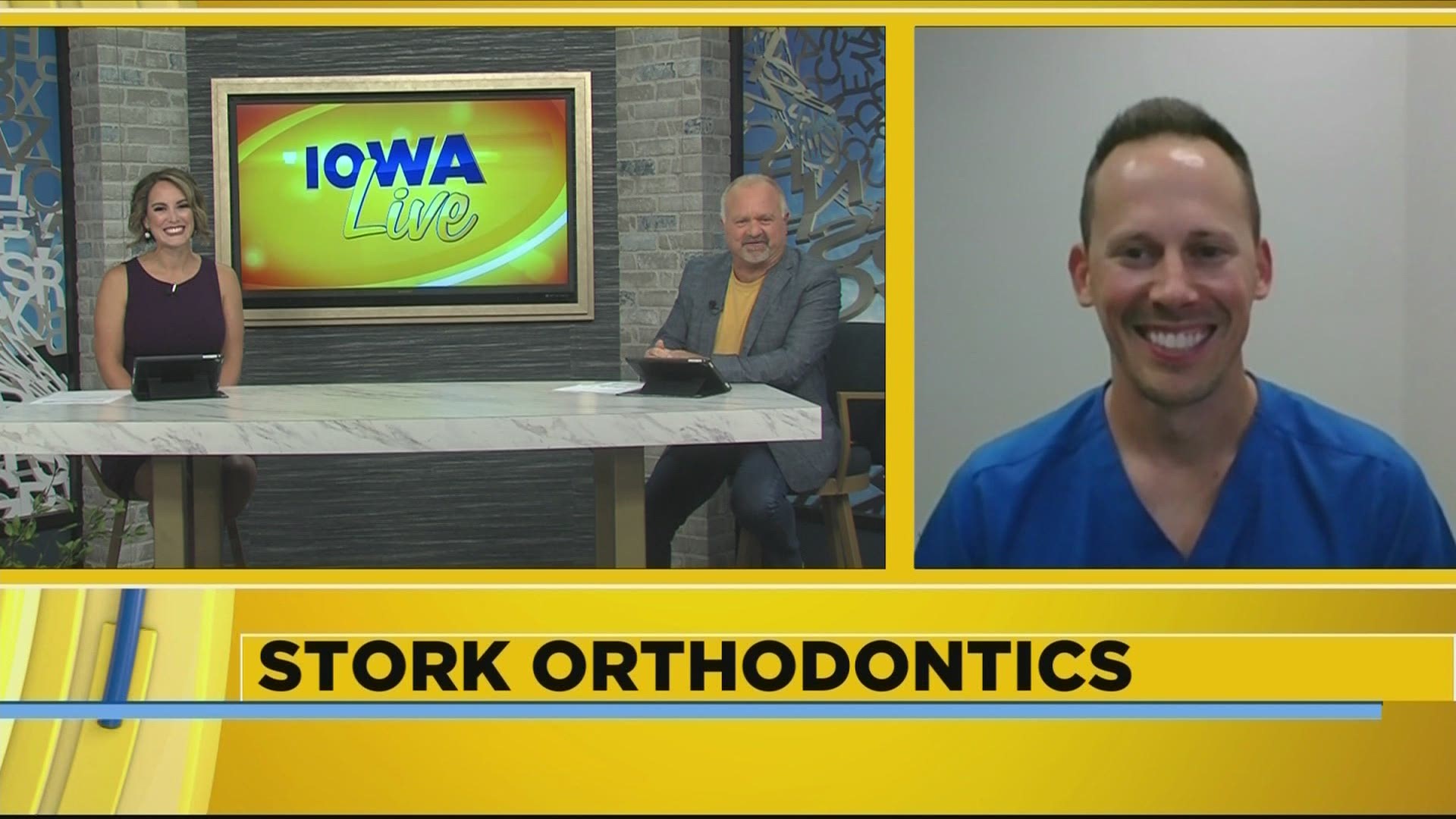 Lou and Jackie talk with Dr. Jim Stork from Stork Orthodontics