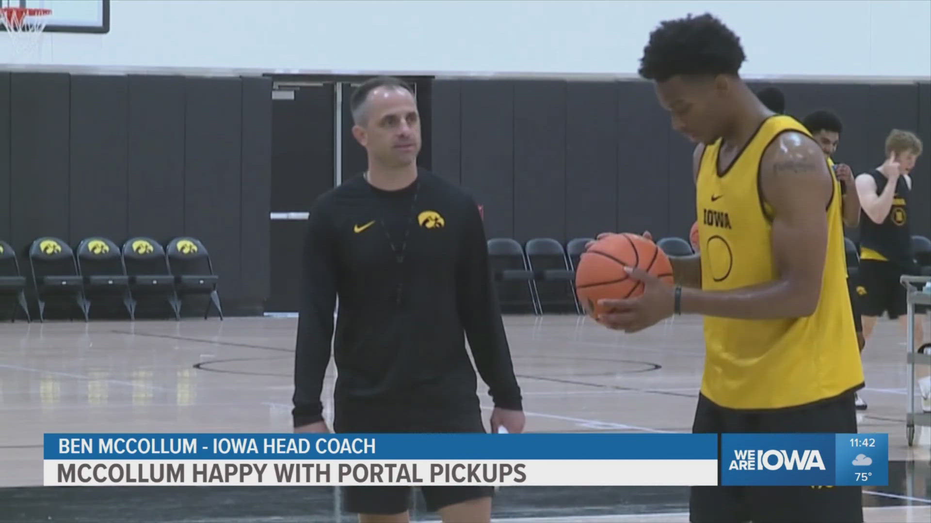 So far, six of his transfer portal players from Drake moved with him.
