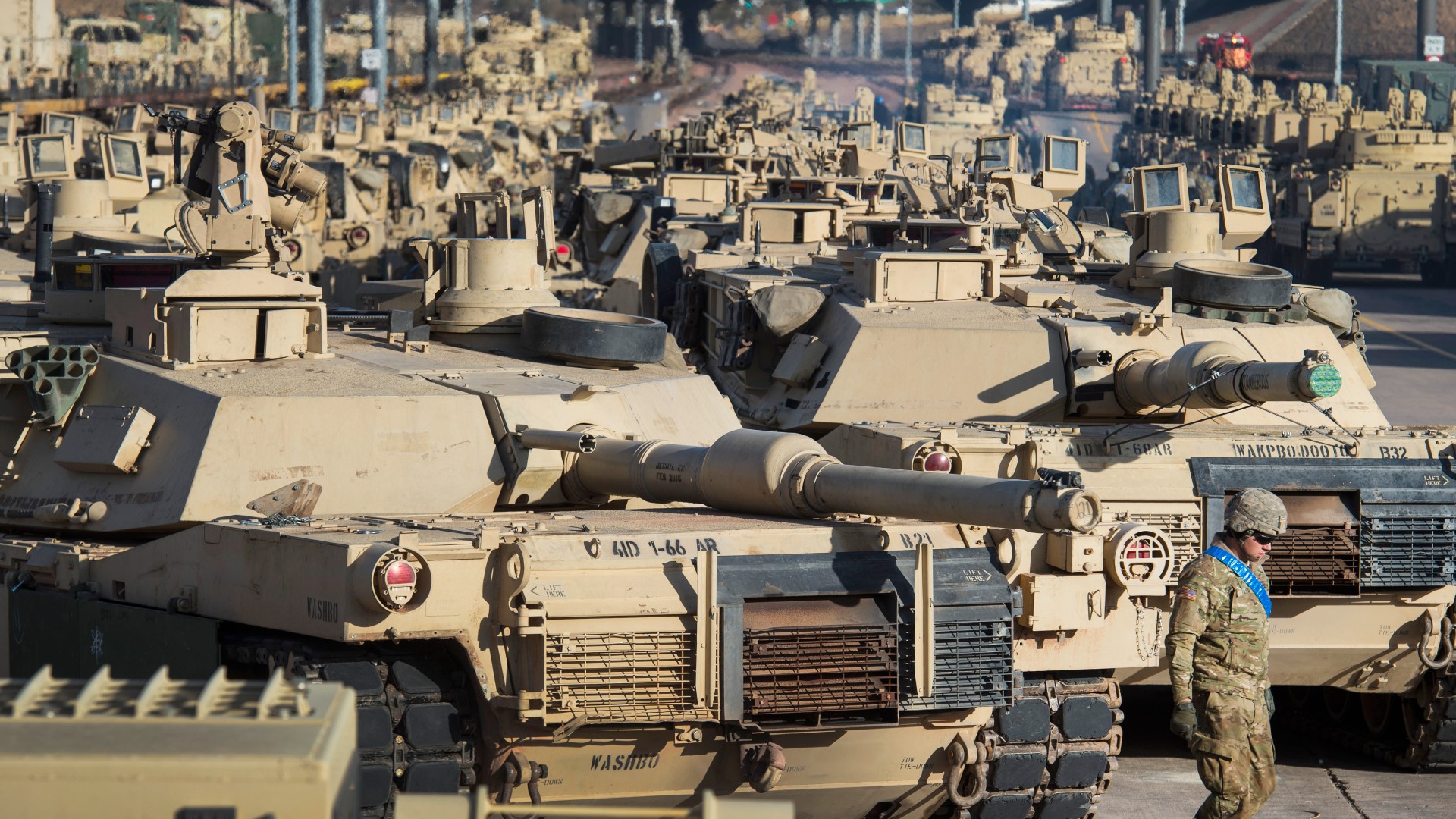 The U.S. decision came on the heels of Germany agreeing to send 14 Leopard 2 A6 tanks from its own stocks.