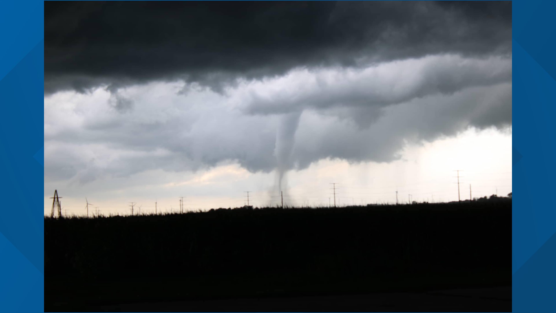 Iowa has only seen about 11 tornadoes with a strength of EF-5 since 1871.