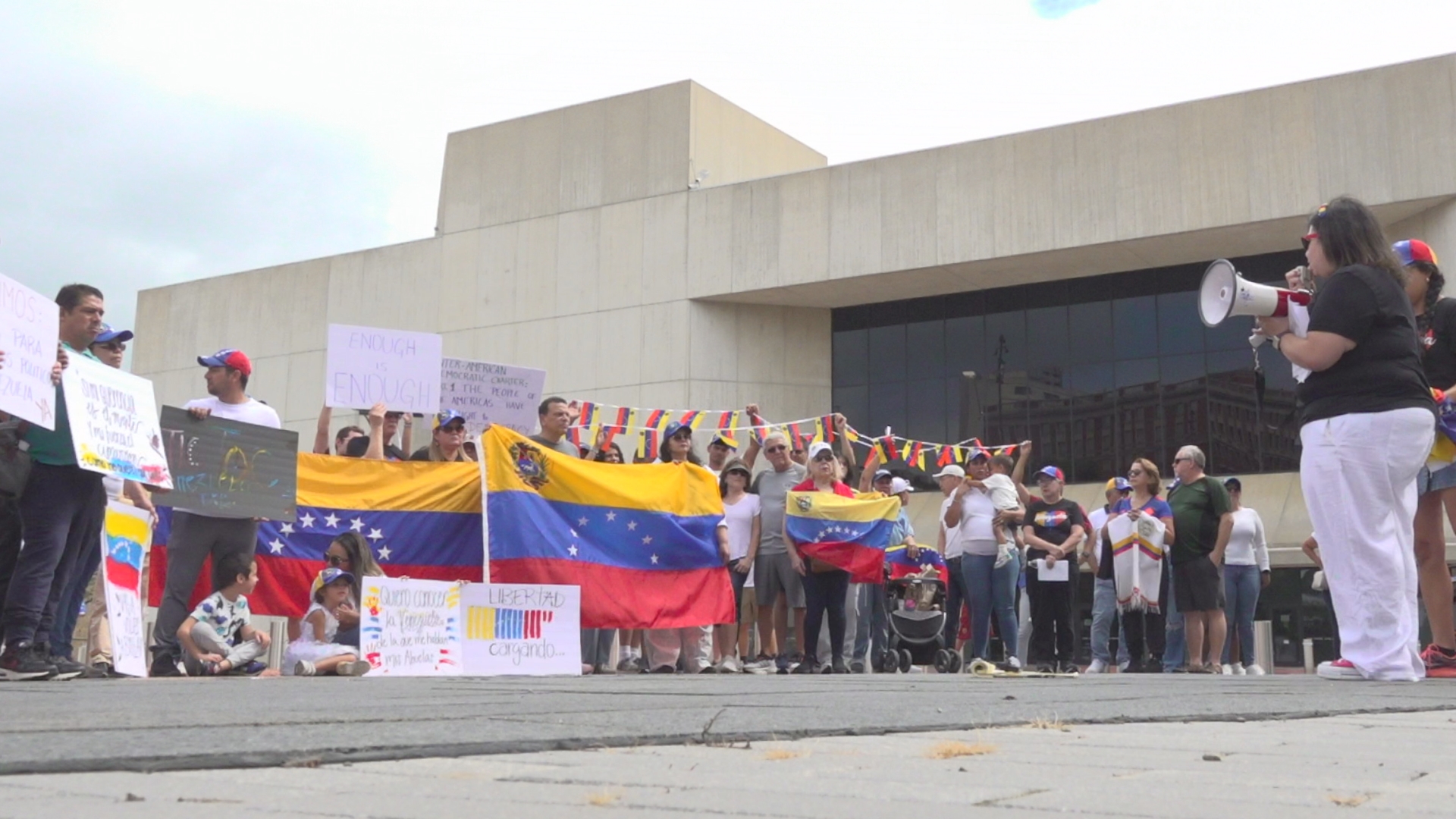 The protest came after the government refused to release the final tally sheets from the presidential election.