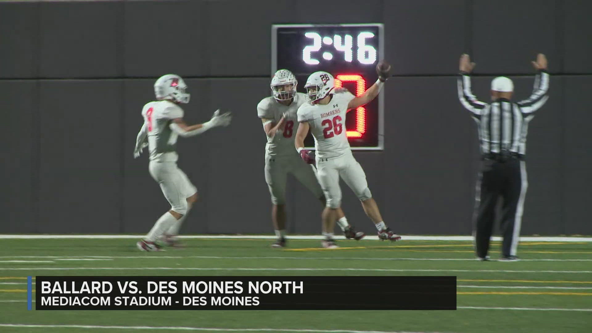 Ballard comes out on top of Des Moines North in Thursday night game