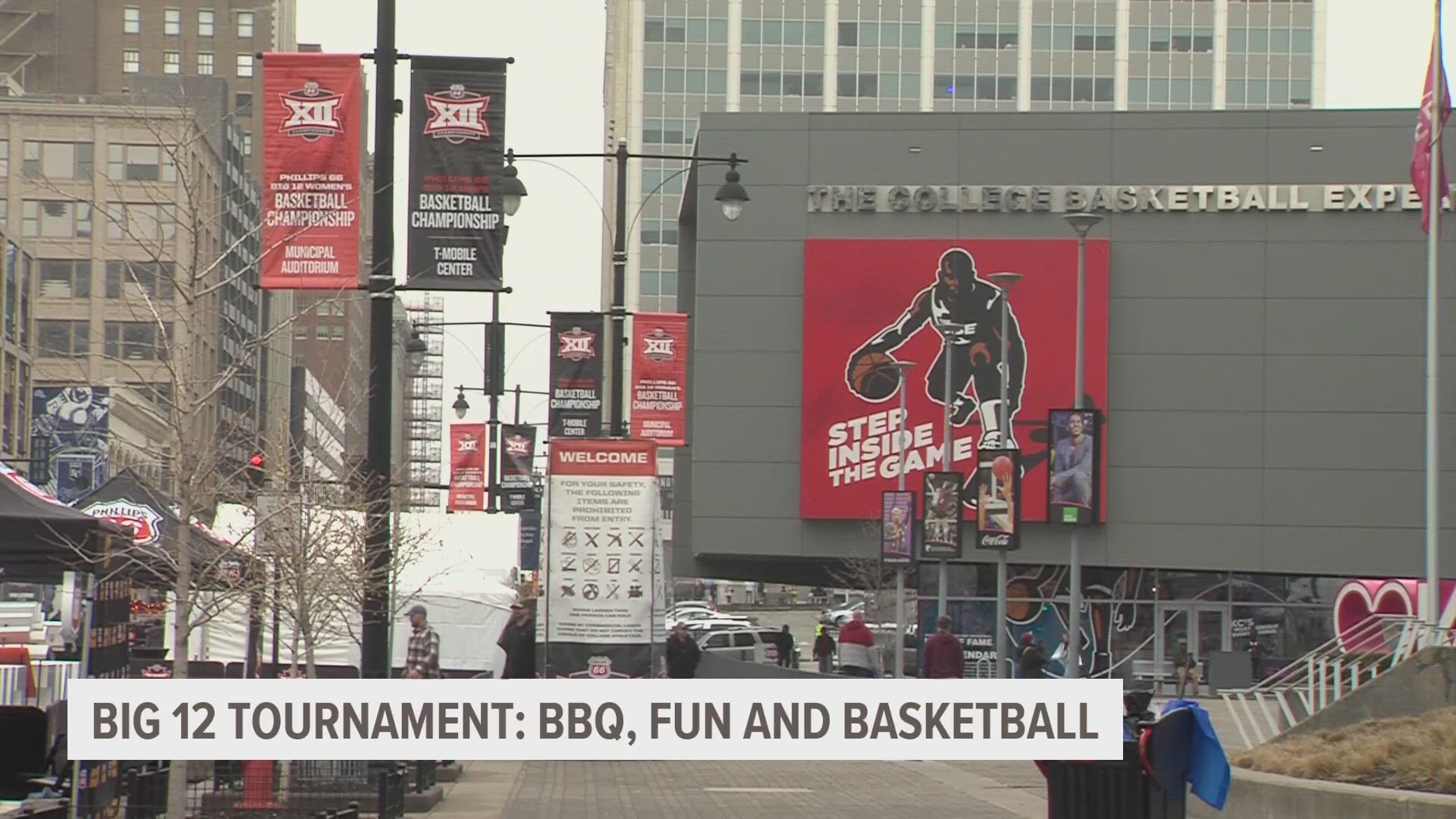 While the basketball games are the main attractions at the Big 12 tournament, fans say the activities outside the arena contribute to a one-of-a-kind experience.