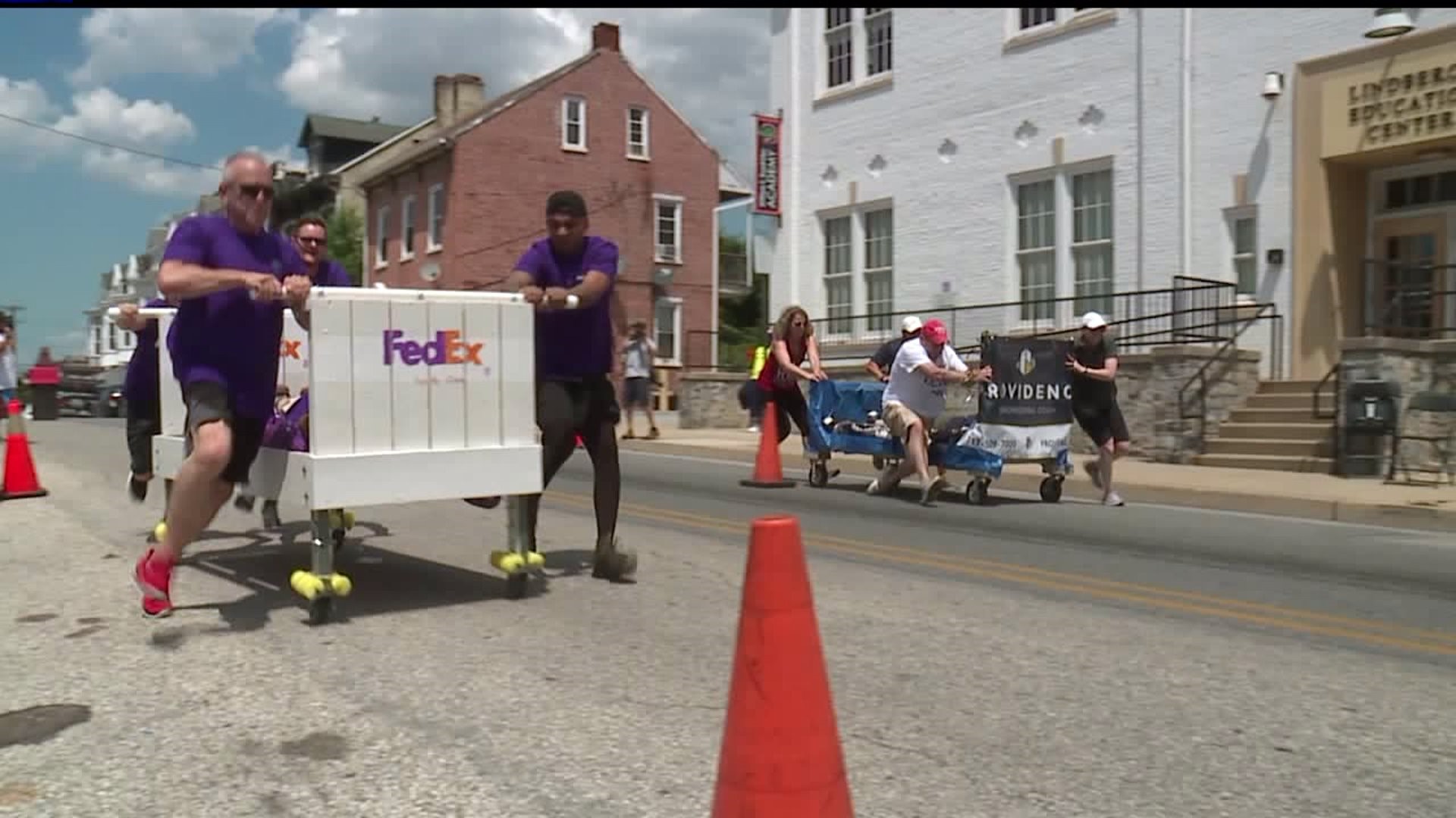 York holds 4th annual Bells Big Bed Race