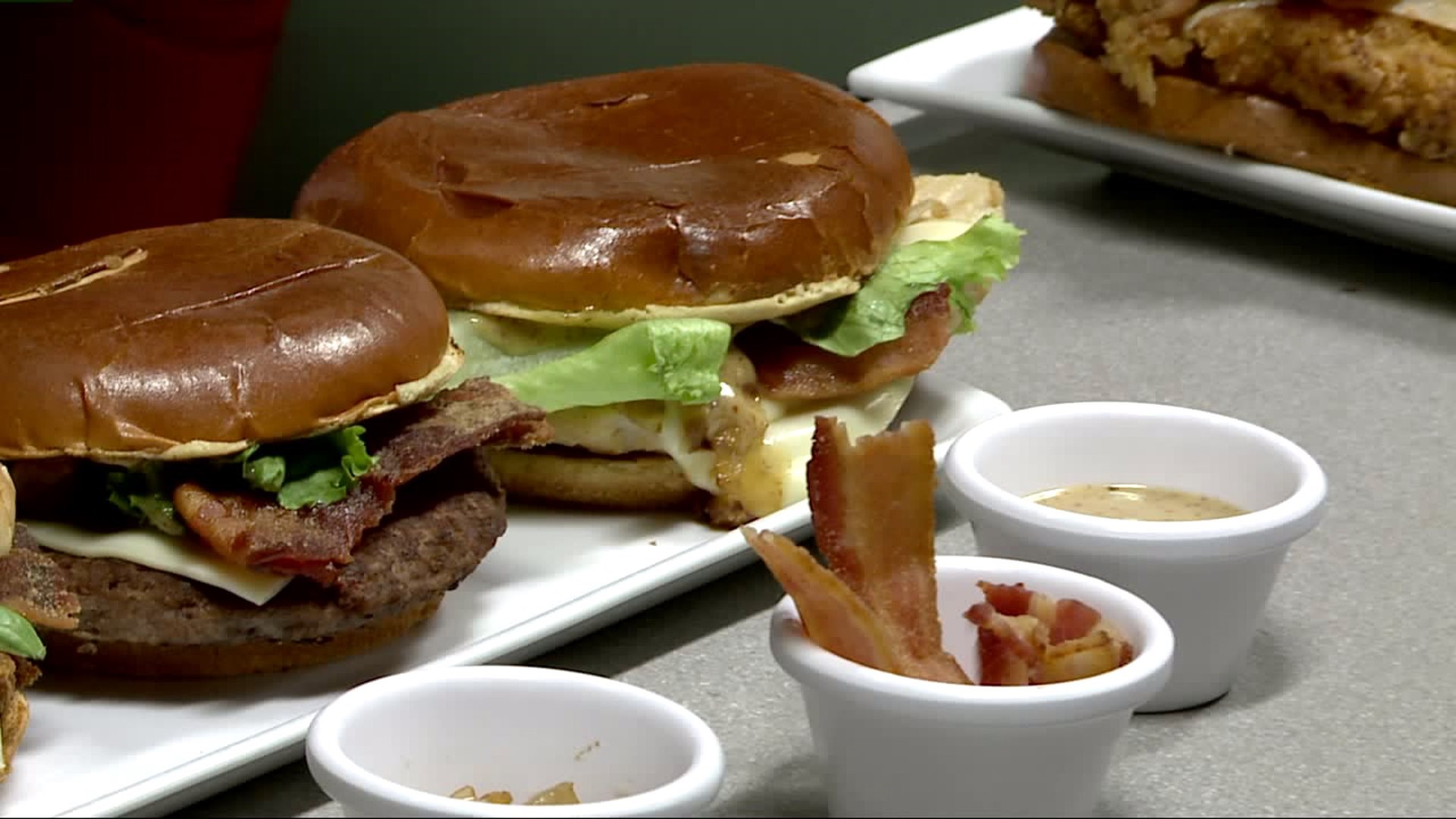 McDonald`s dishes out their signature sandwiches in the FOX43 Kitchen