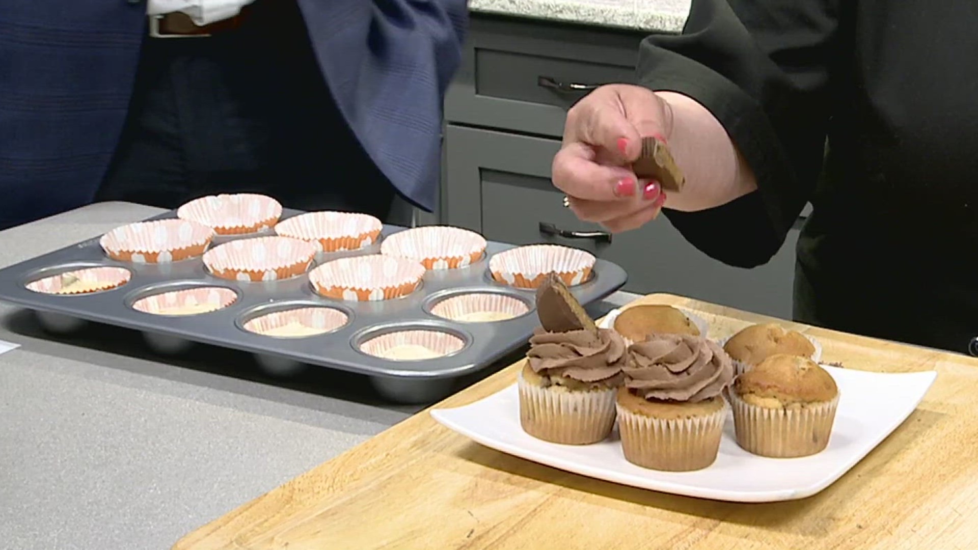 Desserts, Etc., located in Hershey, demonstrated how to make some sweet peanut butter treats in honor of 'I Love Reese's Day.'