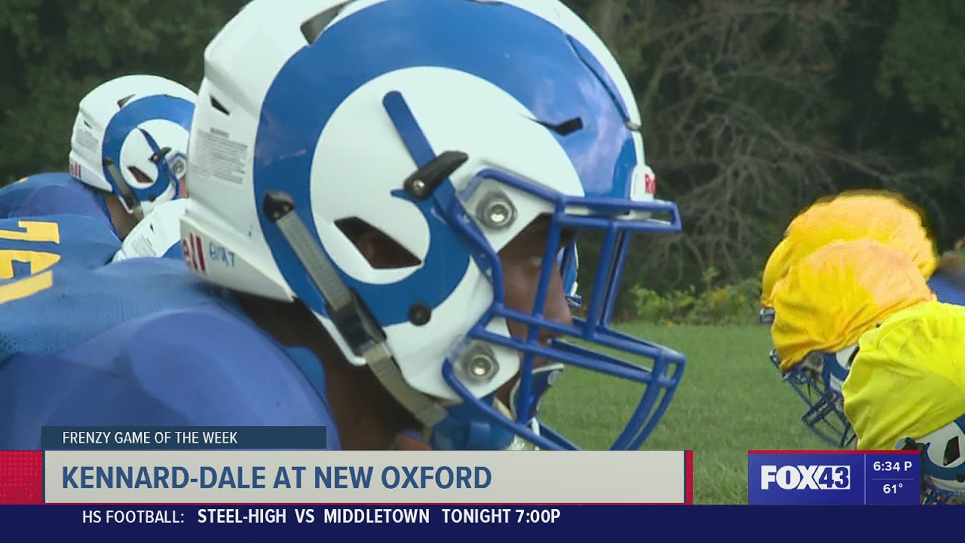 HSFF Game of the Week Preview: Kennard Dale at New Oxford