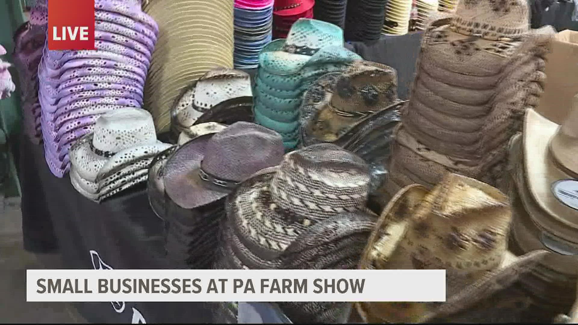 Todd Altmeyer, owner of Altmeyer's Western Wear, talks about his experience vending at the Pennsylvania Farm Show.