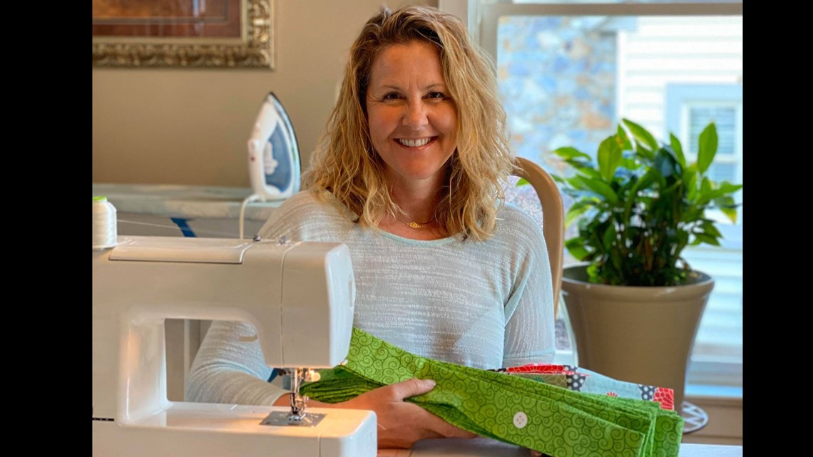 Lancaster County woman spends hours sewing 'Headbands for Heroes' to