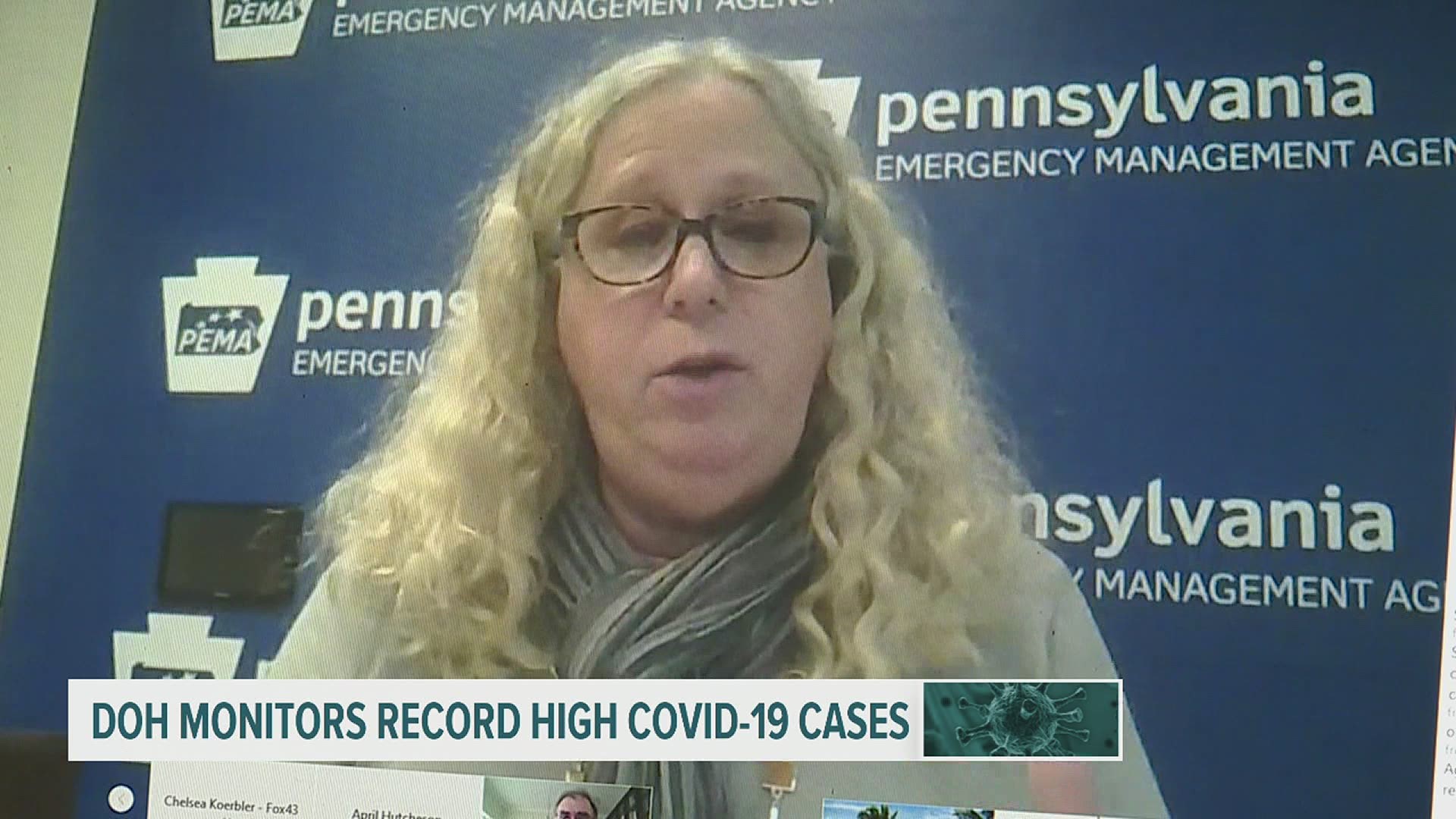 Pennsylvania Dept. of Health continues to monitor COVID19 cases, won't