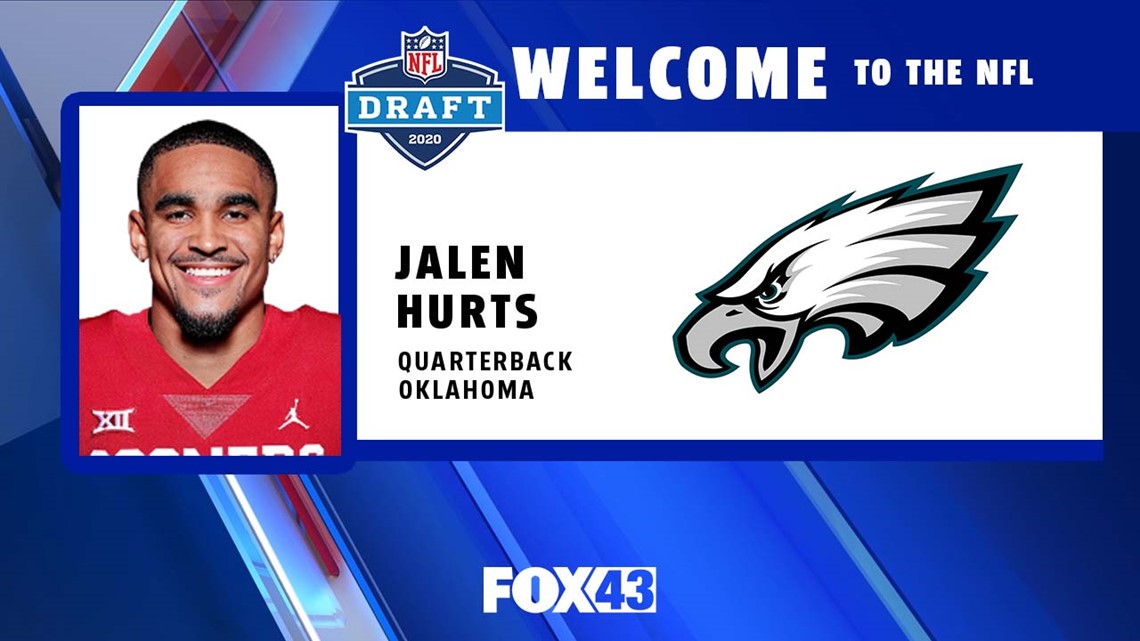 Round 2 - Pick 21: Jalen Hurts, QB, Oklahoma (Philadelphia Eagles