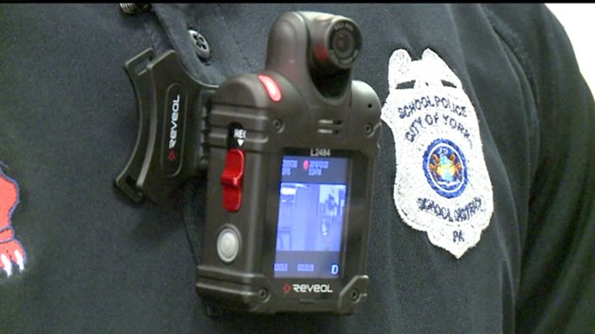 York City resource officers with body cameras