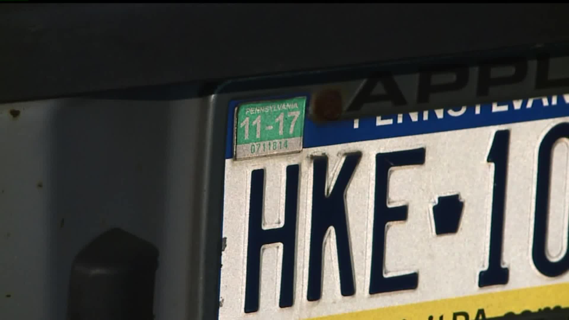 PA lawmakers proposes new license plates stickers