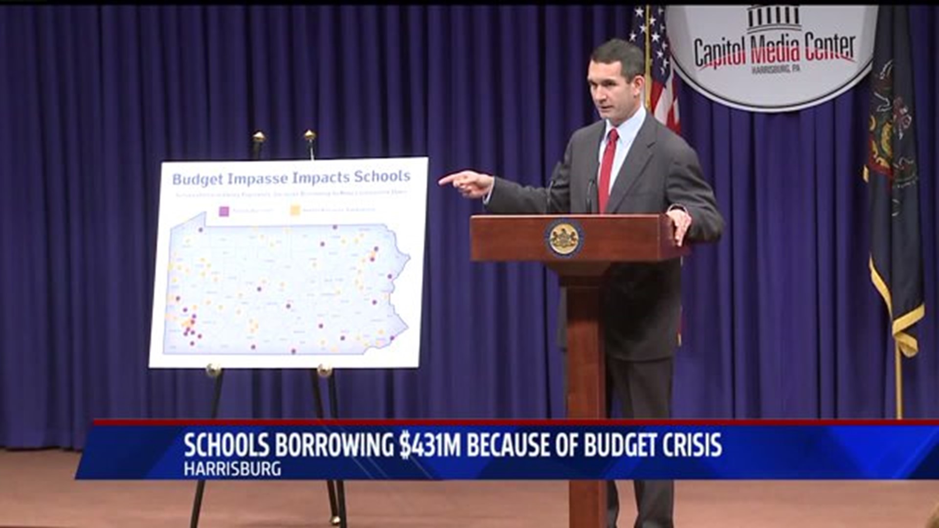 Depasquale sats state budget crisis to blame for school districts borrowing $431 million