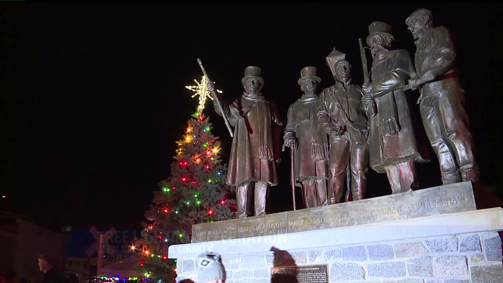 40th annual lighting of the Glen Rock Christmas tree