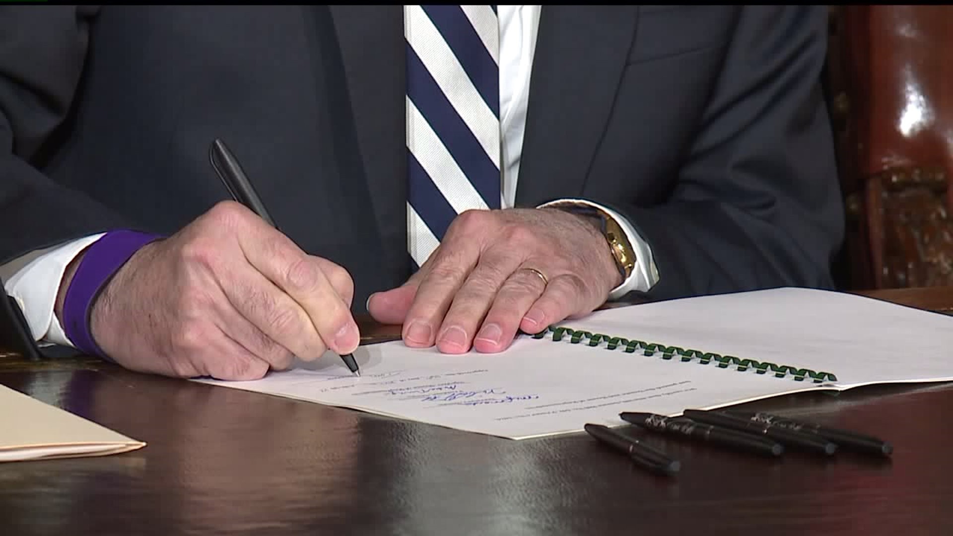 Gov. Wolf signs "Tierne`s Law," adding extra protection for domestic violence victims