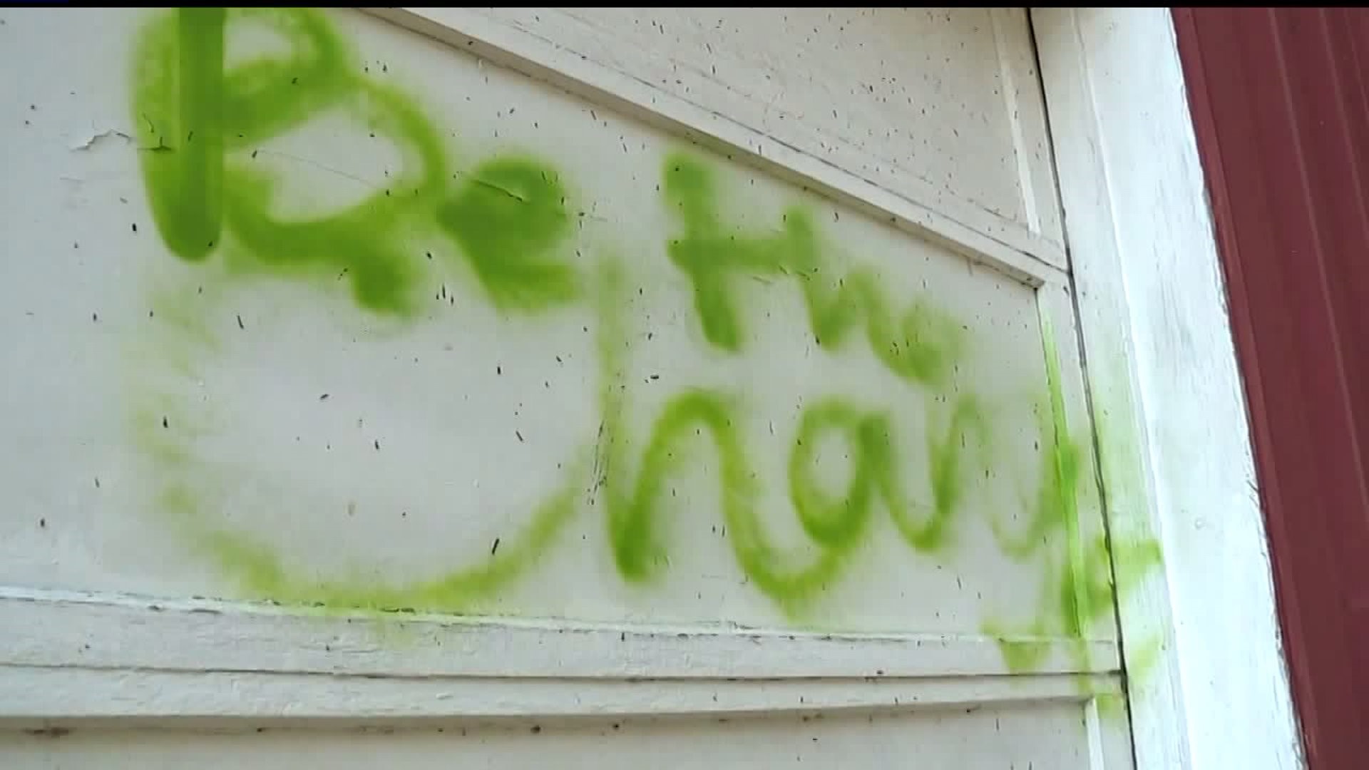Vandalism at homes and businesses in Shrewsberry, York County