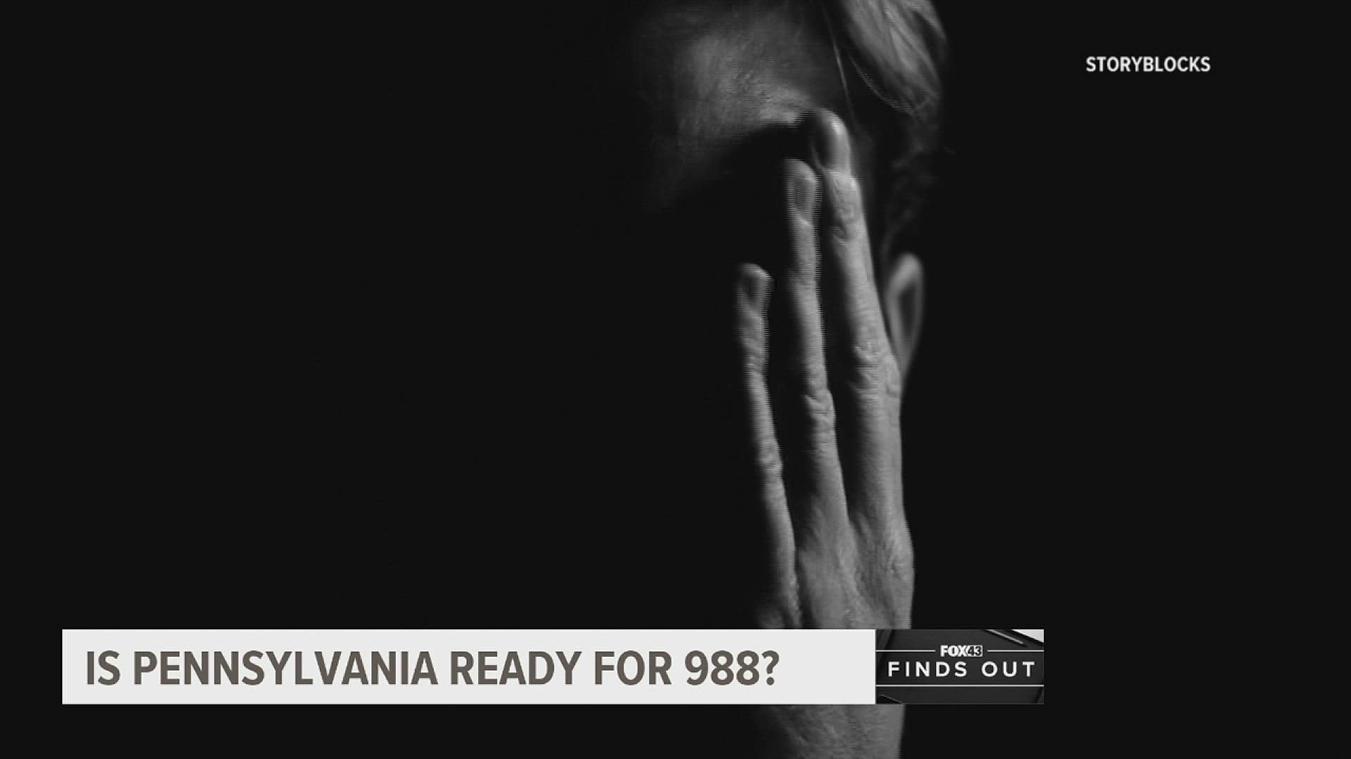 States are required to roll out the 988 number as the new suicide prevention lifeline phone number in July. FOX43 Finds Out if PA is really to make the new switch.