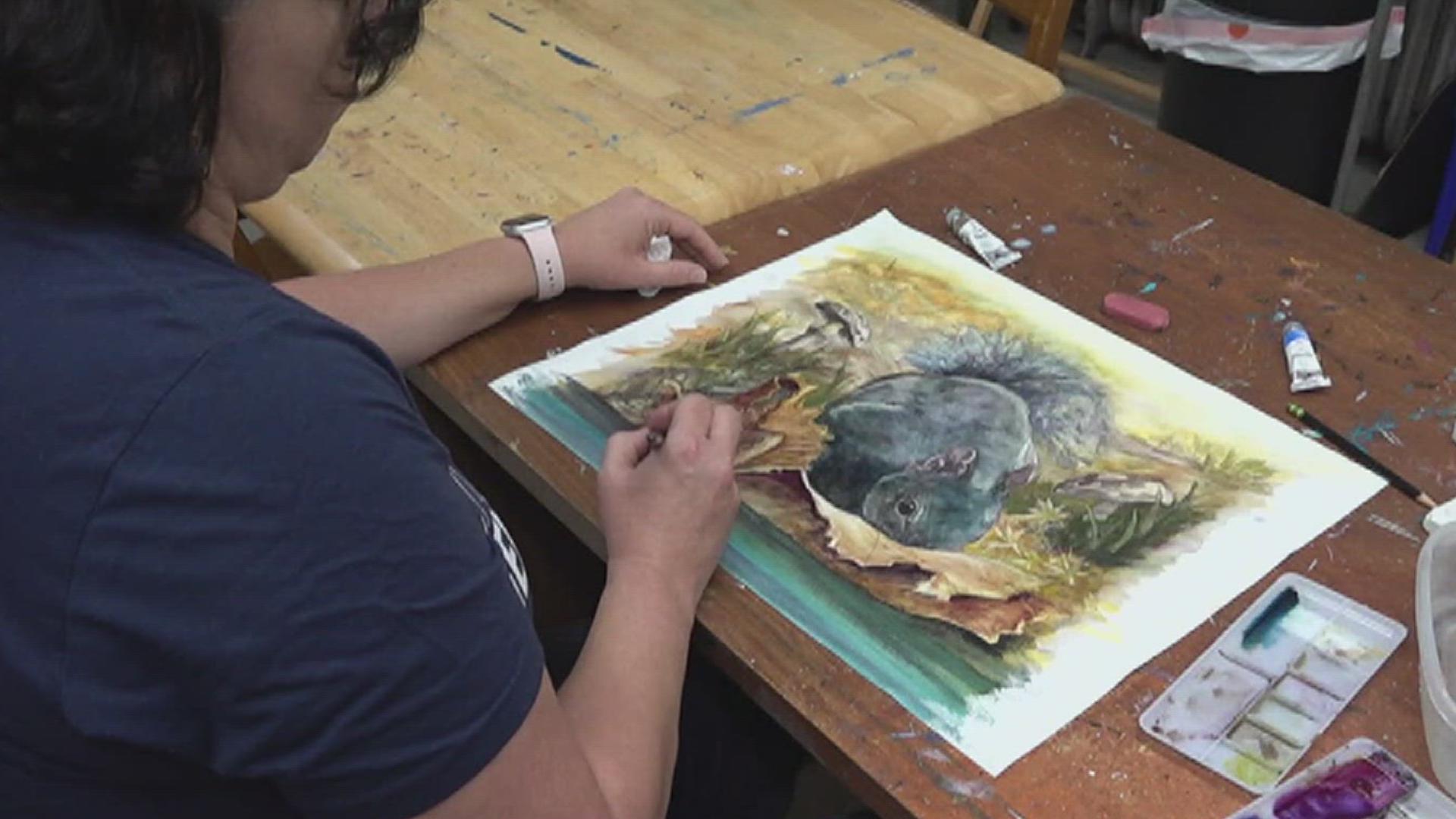 A York native is using her passion for the arts to help others.